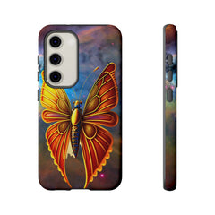Butterfly on Space Tough Case