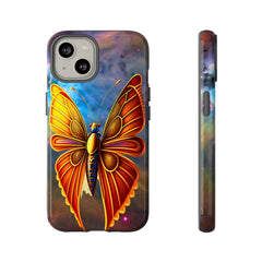 Butterfly on Space Tough Case