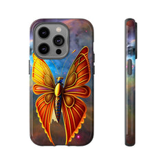 Butterfly on Space Tough Case