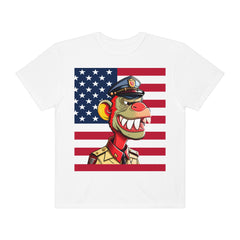 Messy Ape Police#115 Unisex Garment-Dyed T-shirt