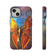 Butterfly on Space Tough Case