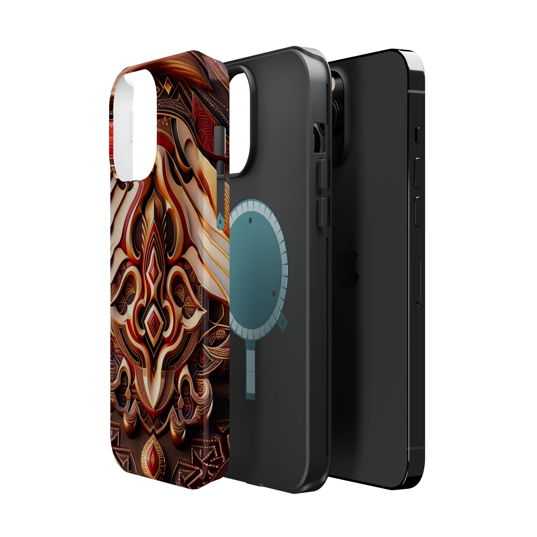 Desert  geometric shapes MagSafe Tough Cases (Arabic style)