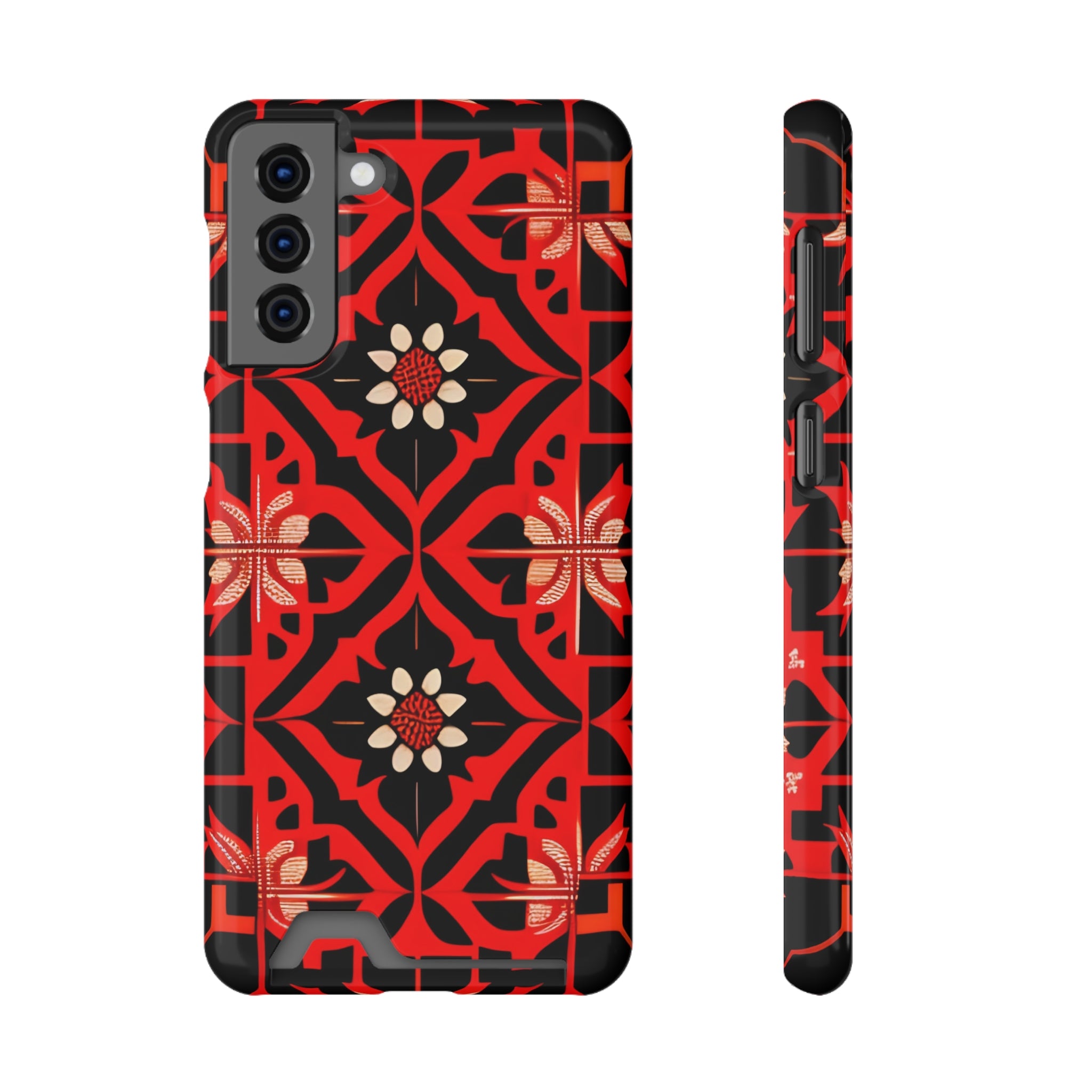 Phone Case With Card Holder ( Indonesian Style I801)