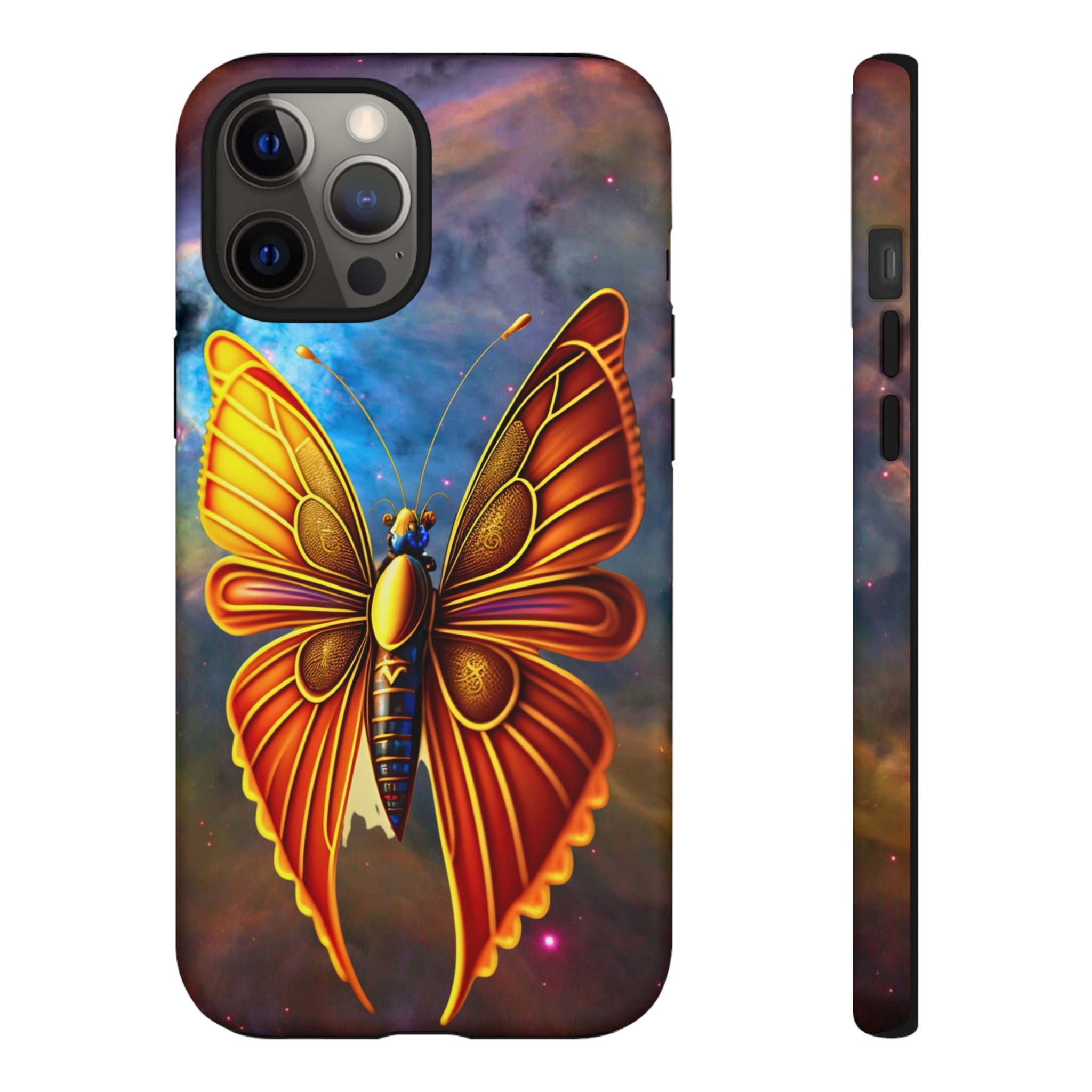 Butterfly on Space Tough Case