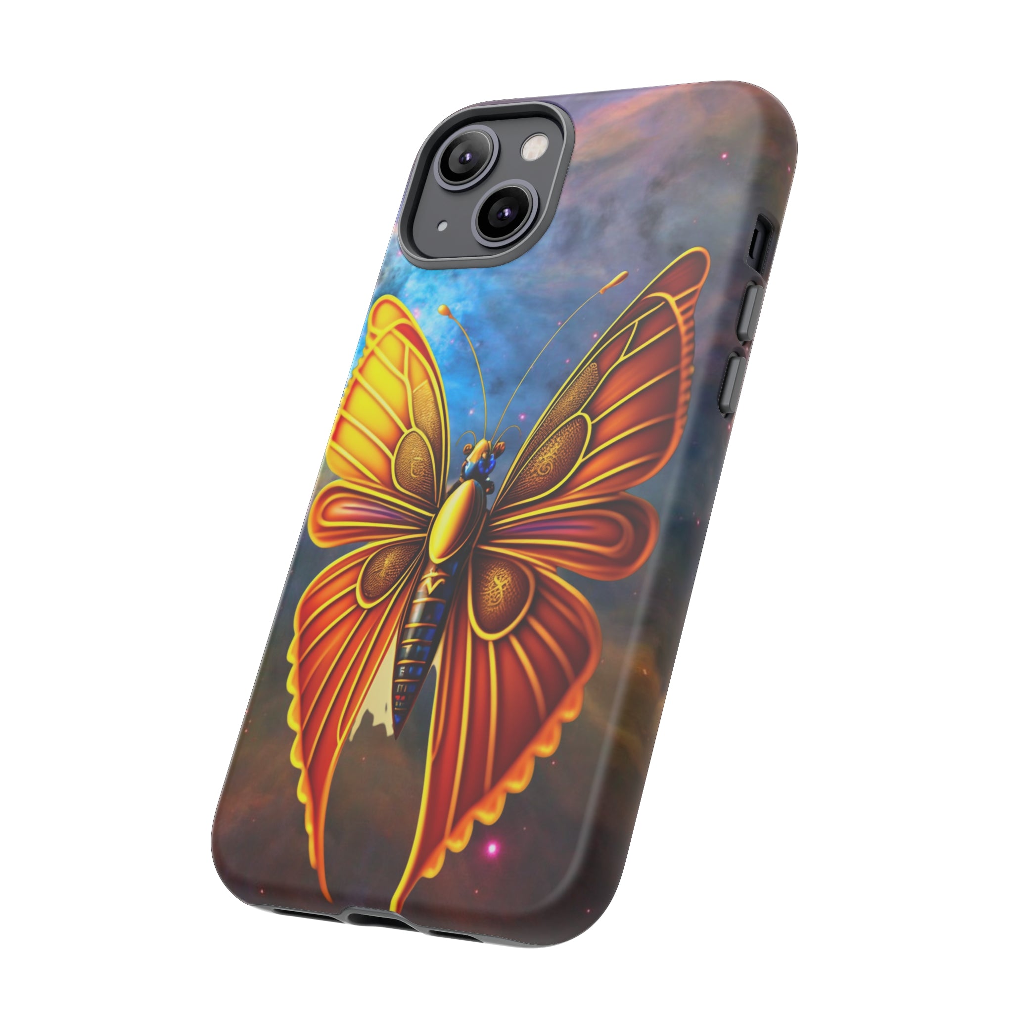 Butterfly on Space Tough Case