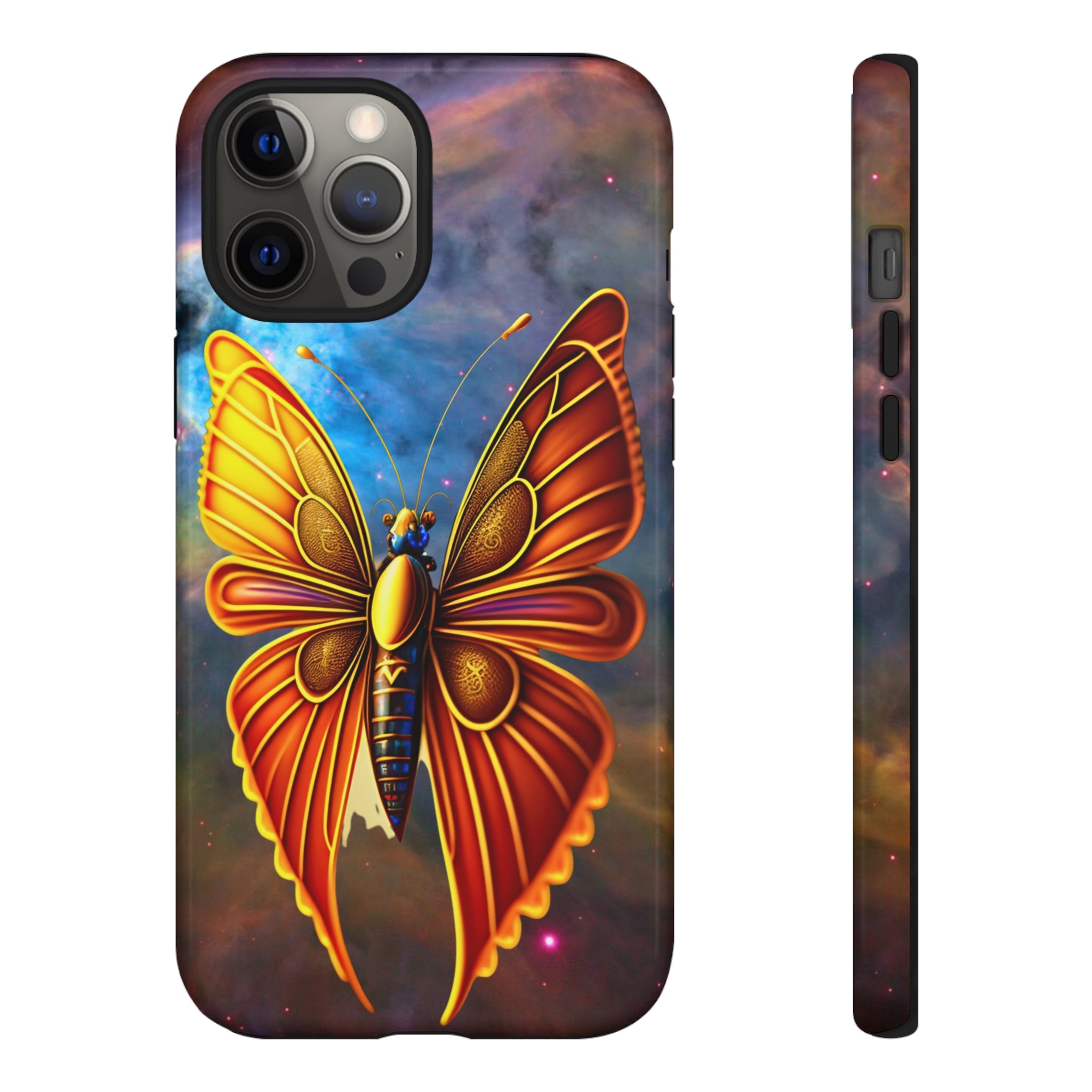 Butterfly on Space Tough Case