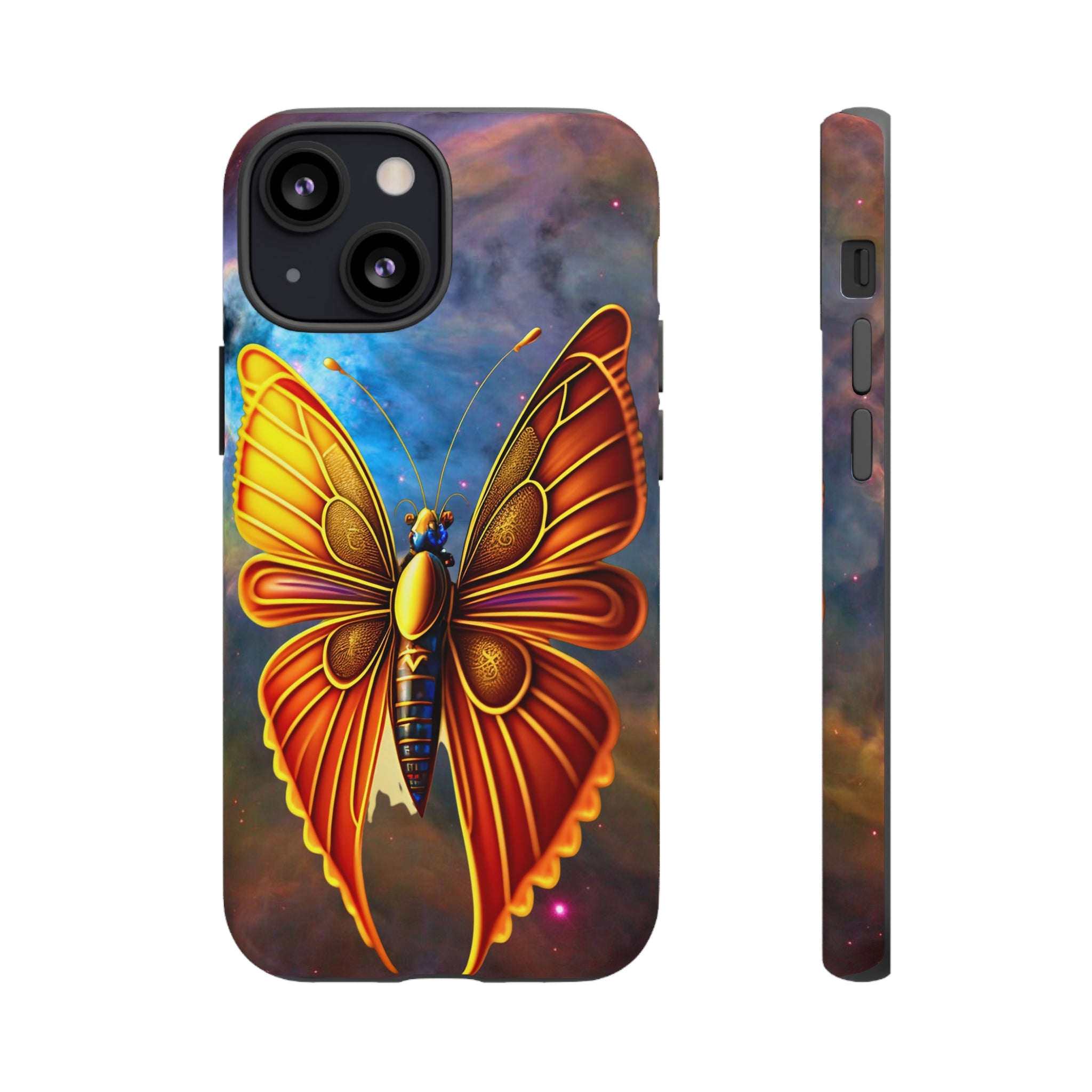 Butterfly on Space Tough Case