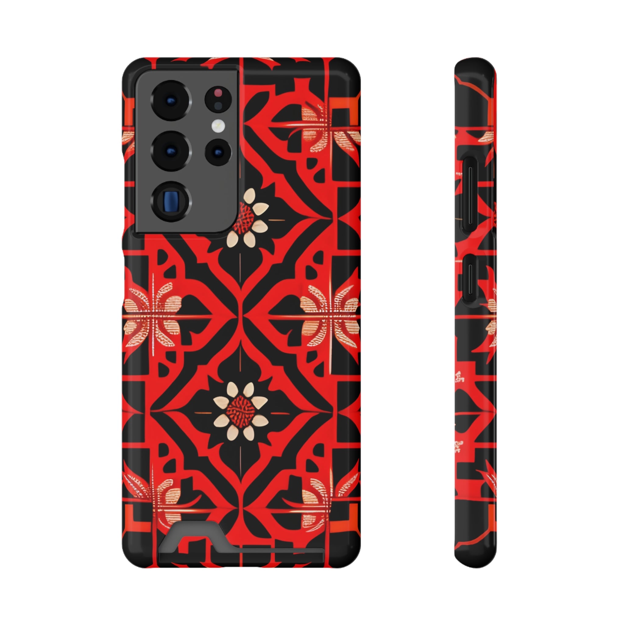 Phone Case With Card Holder ( Indonesian Style I801)