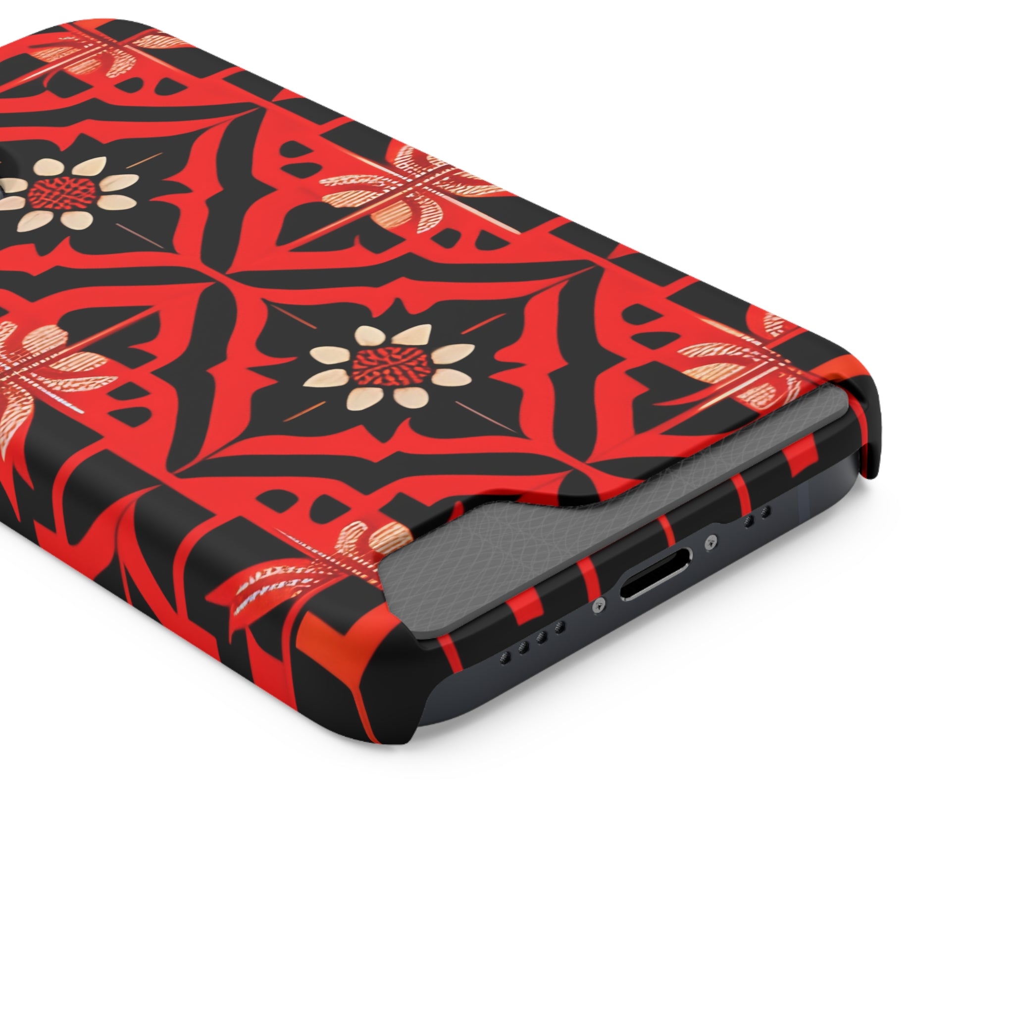 Phone Case With Card Holder ( Indonesian Style I801)