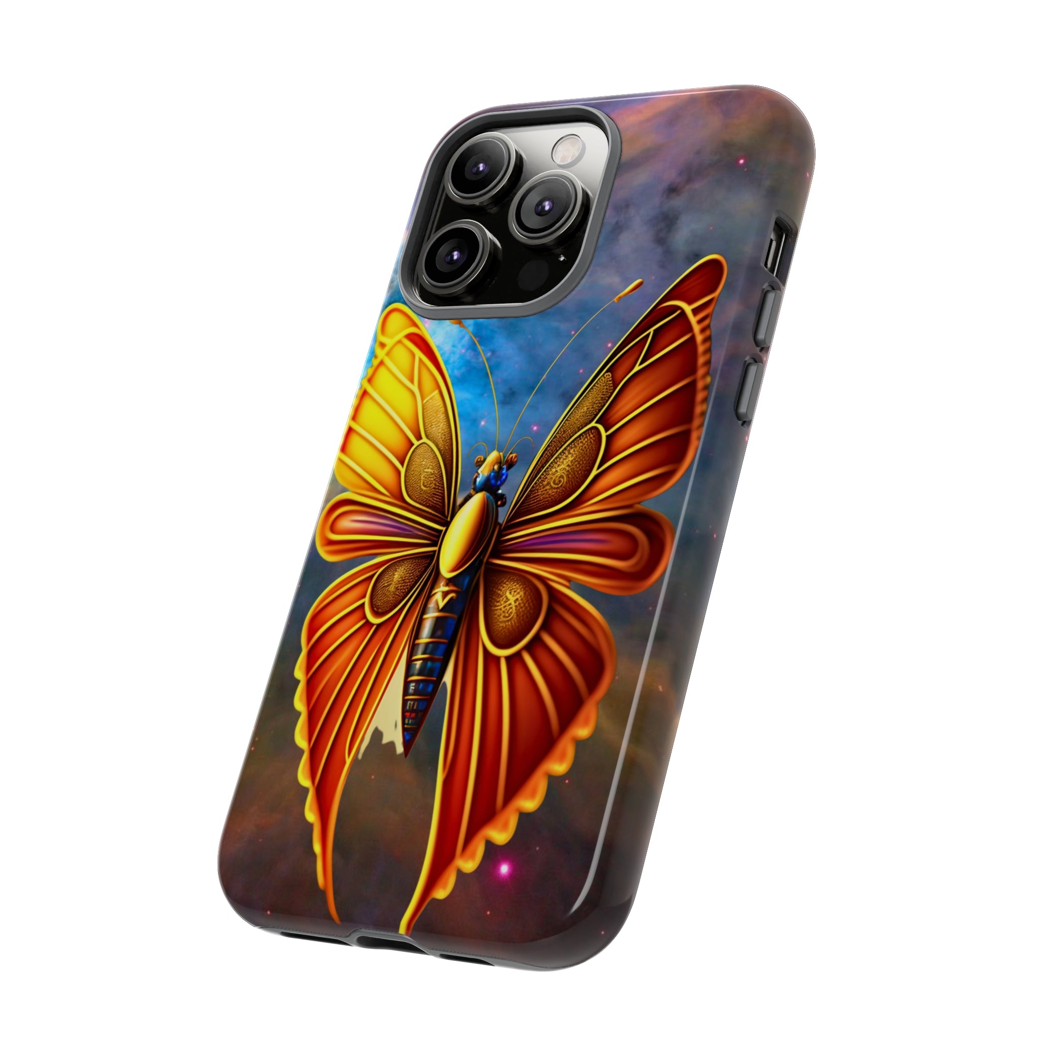 Butterfly on Space Tough Case