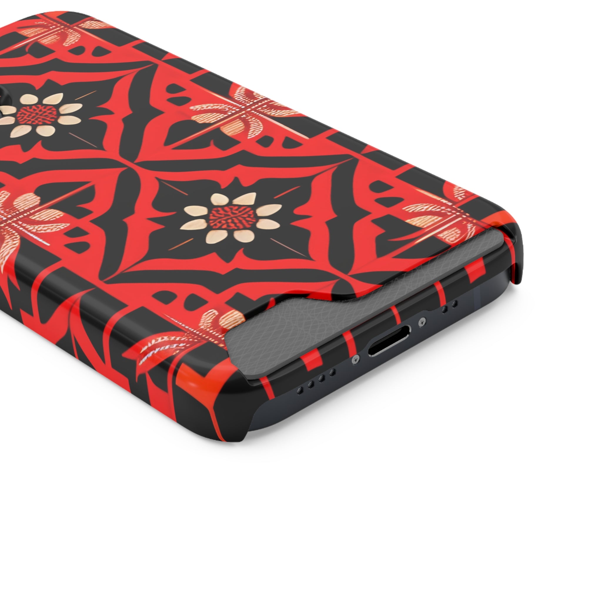 Phone Case With Card Holder ( Indonesian Style I801)
