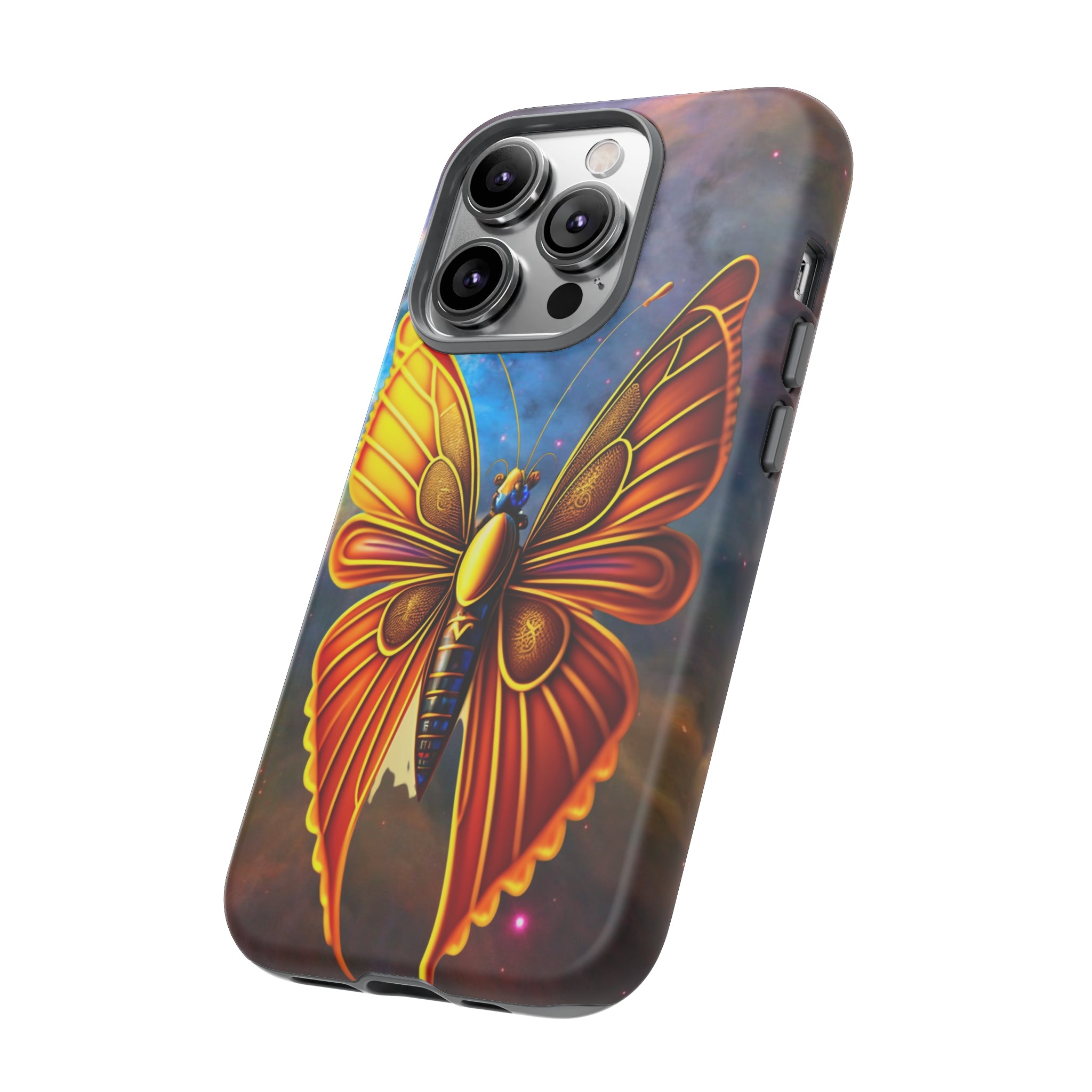 Butterfly on Space Tough Case