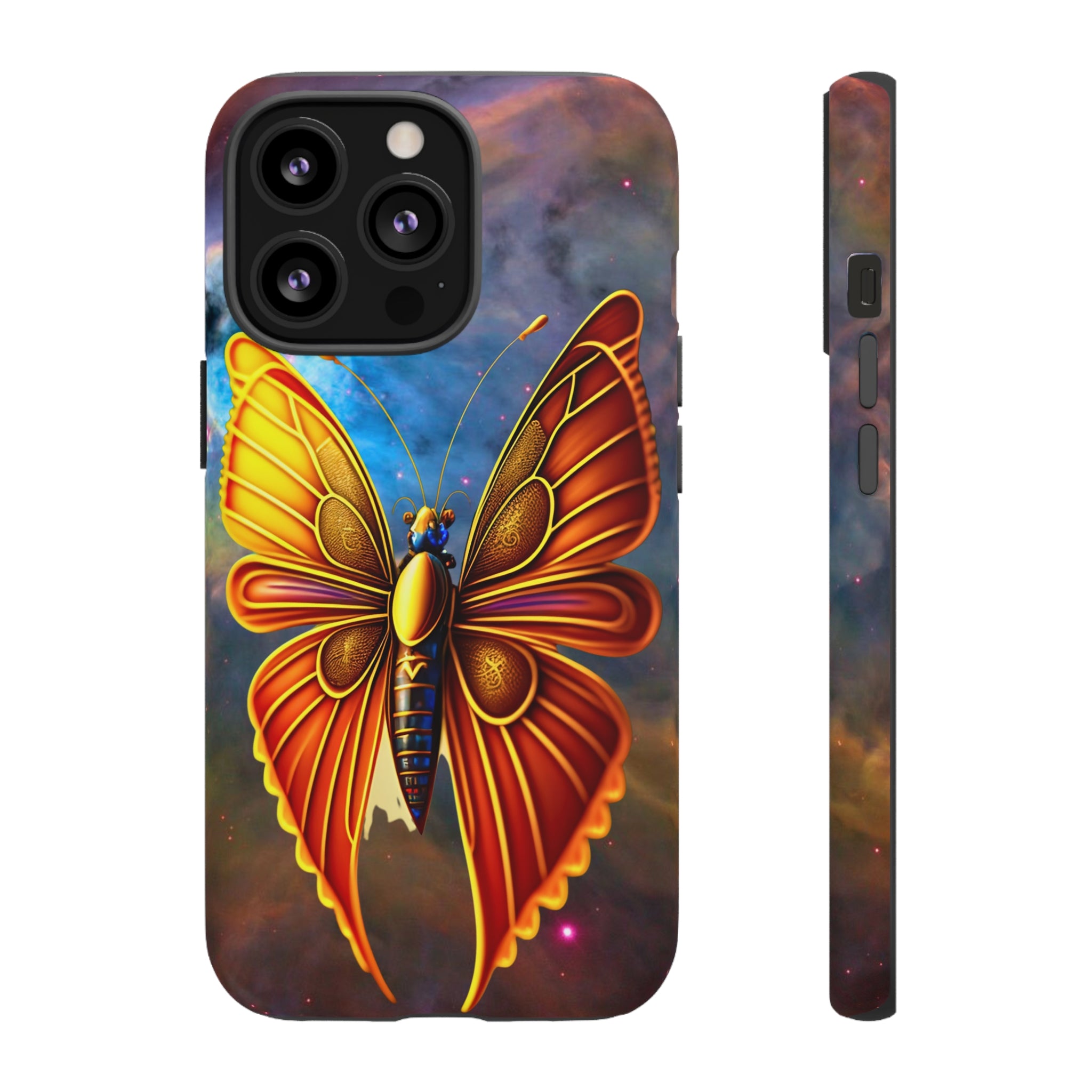 Butterfly on Space Tough Case
