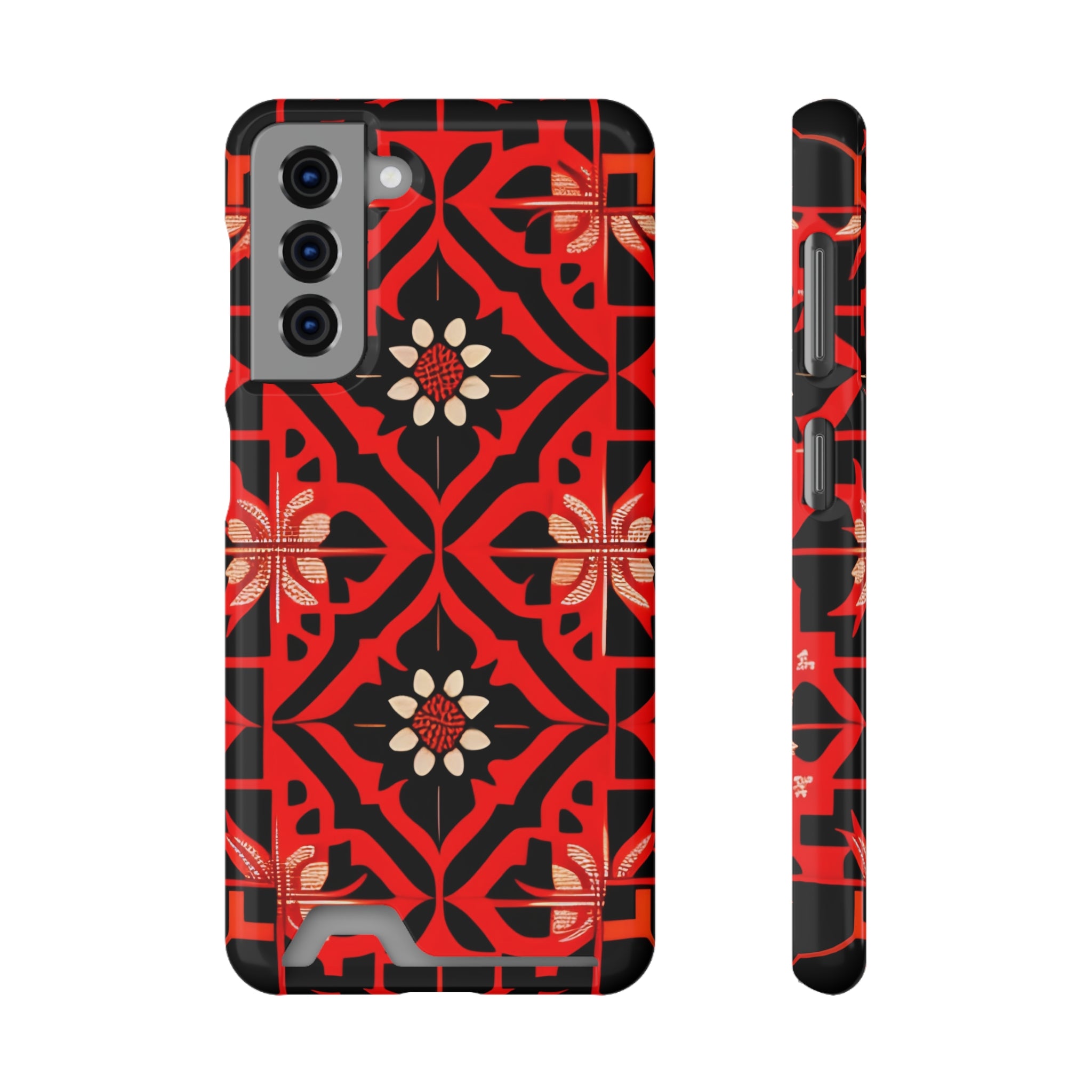 Phone Case With Card Holder ( Indonesian Style I801)