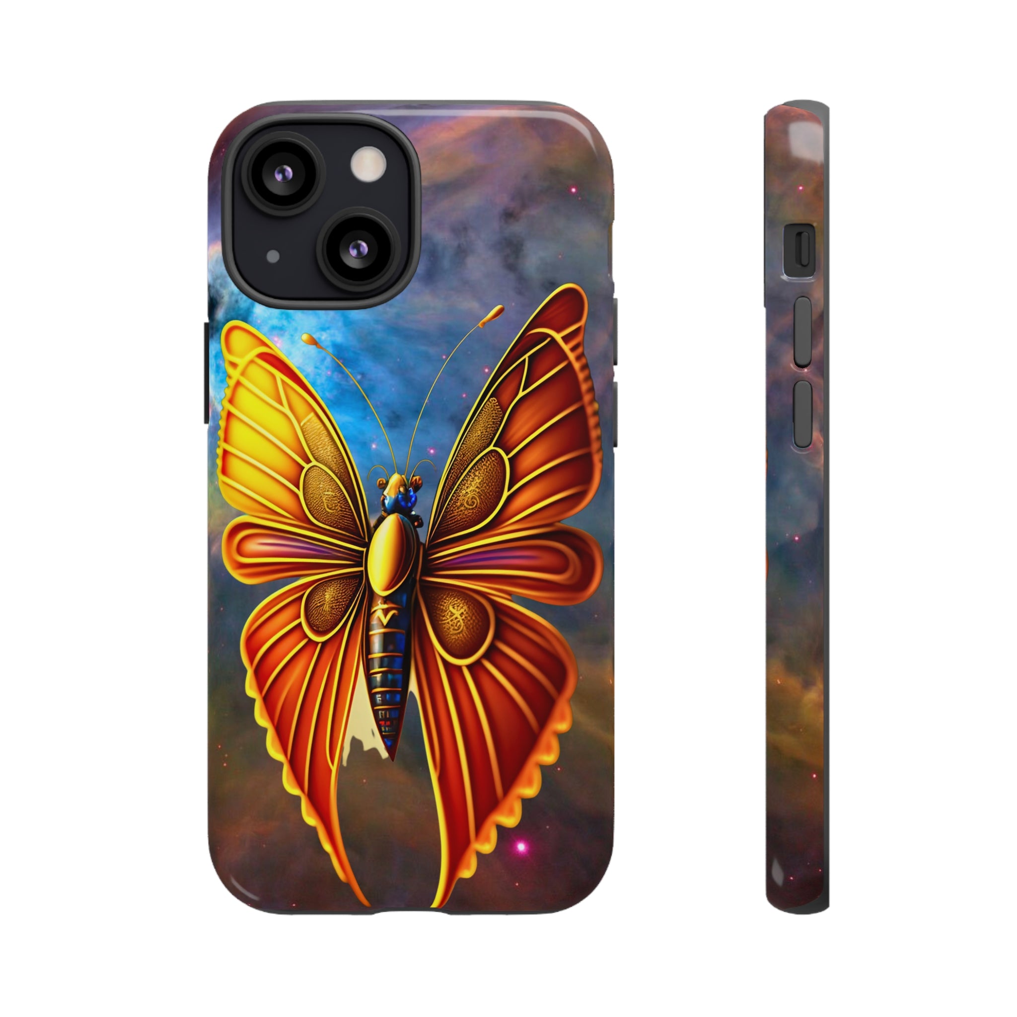 Butterfly on Space Tough Case