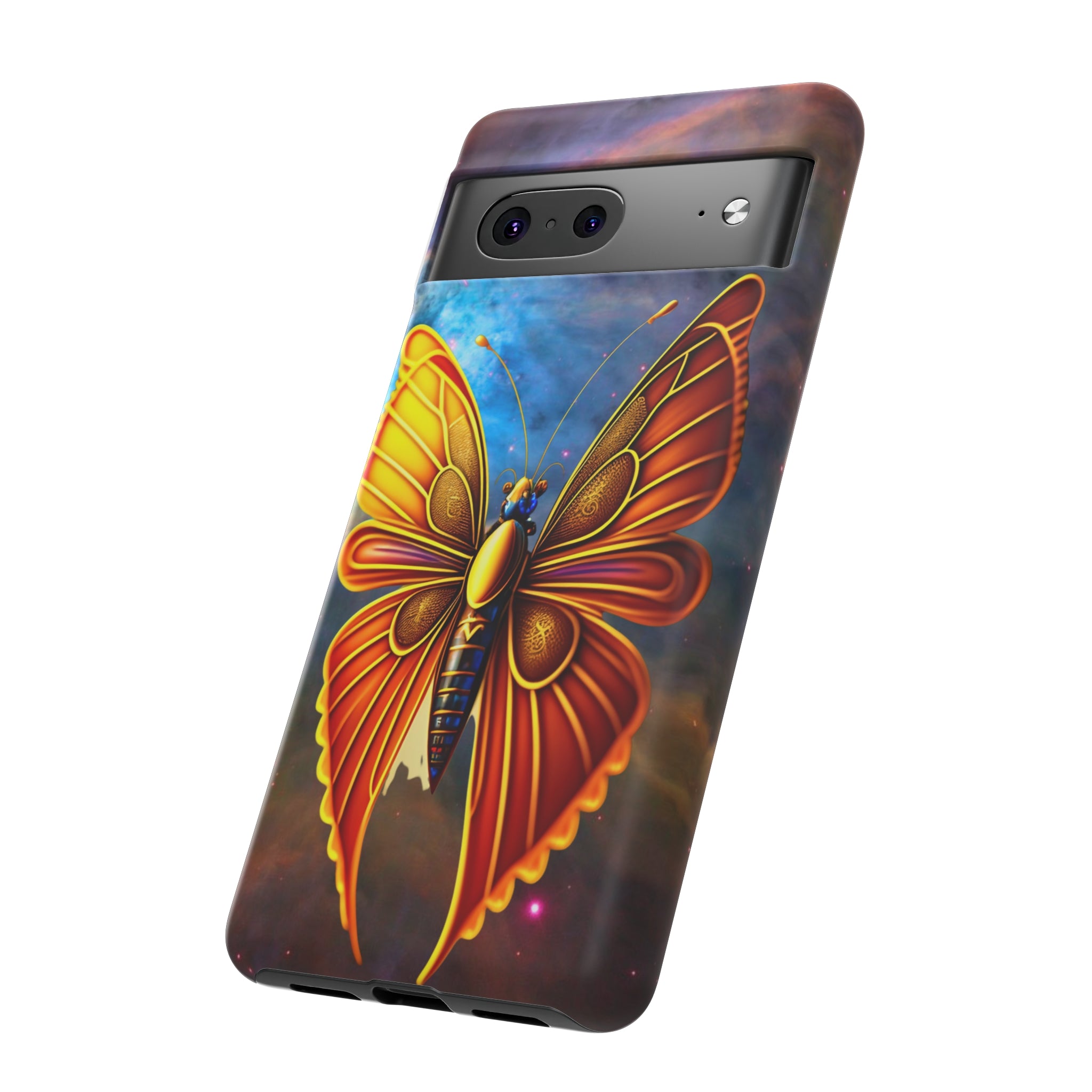Butterfly on Space Tough Case