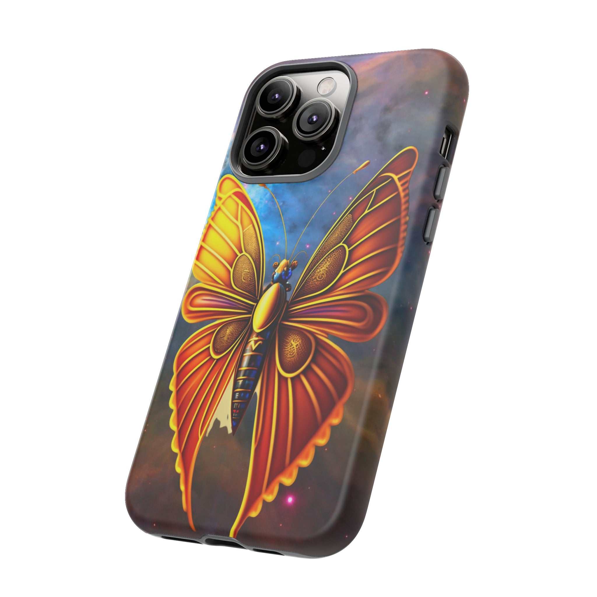 Butterfly on Space Tough Case