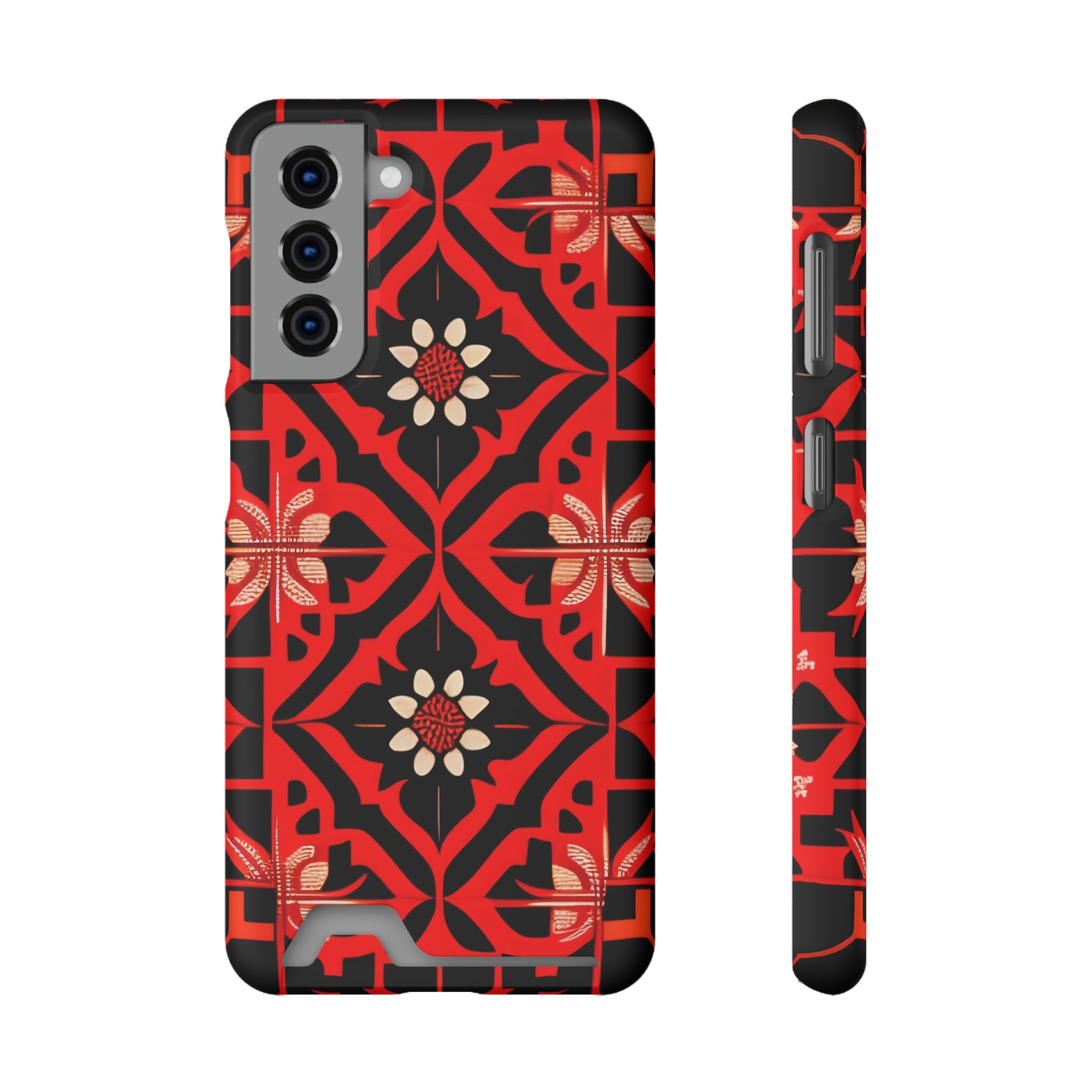 Phone Case With Card Holder ( Indonesian Style I801)