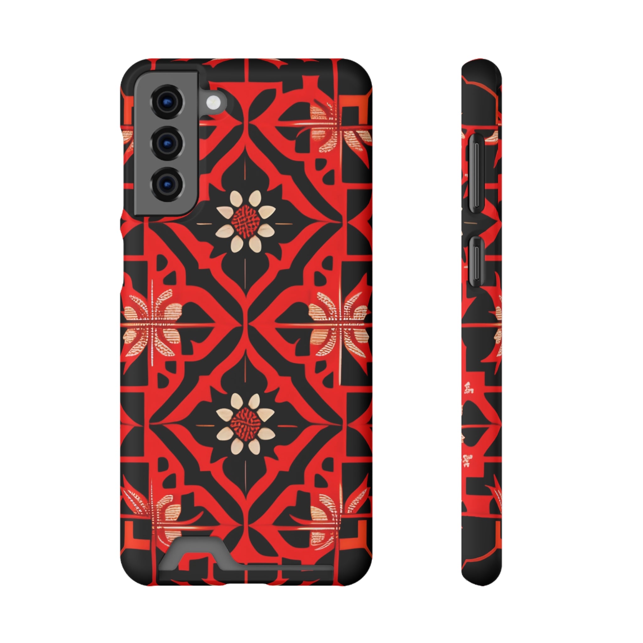 Phone Case With Card Holder ( Indonesian Style I801)