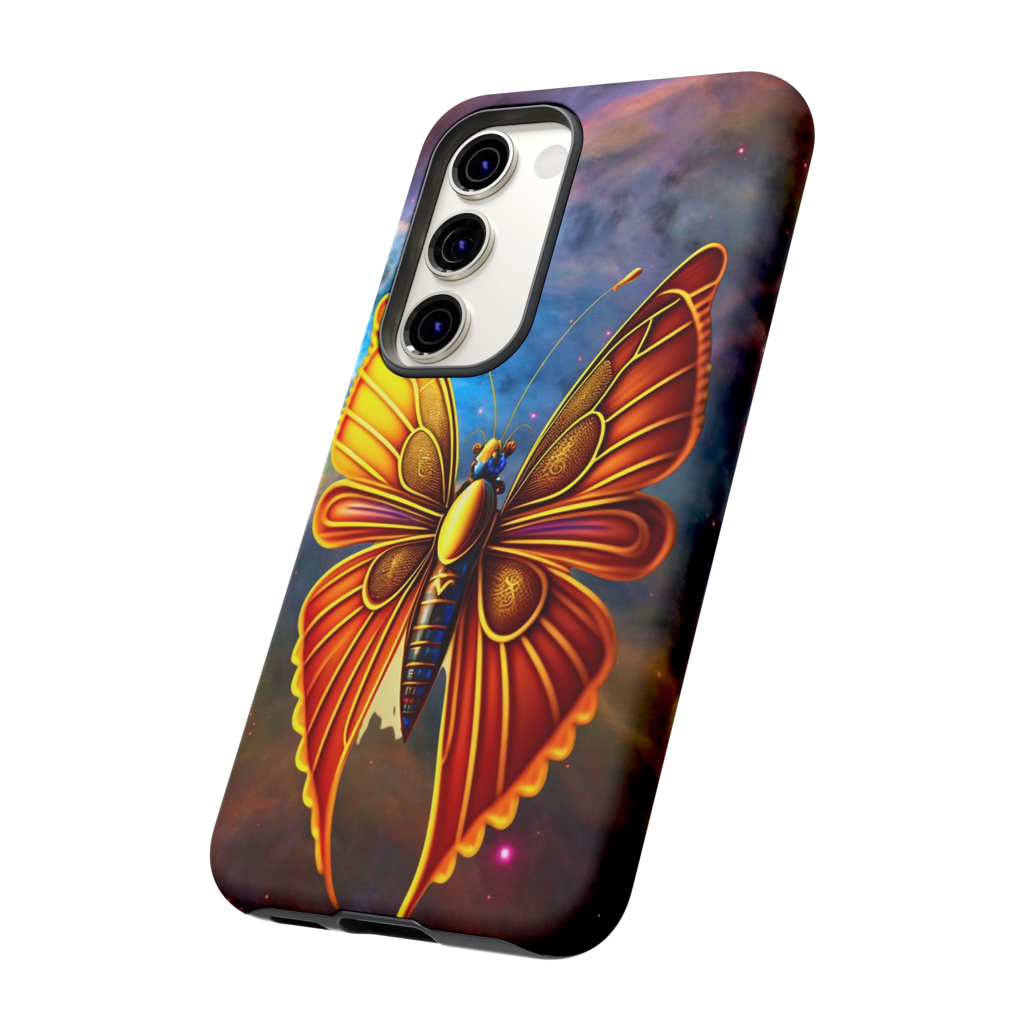 Butterfly on Space Tough Case