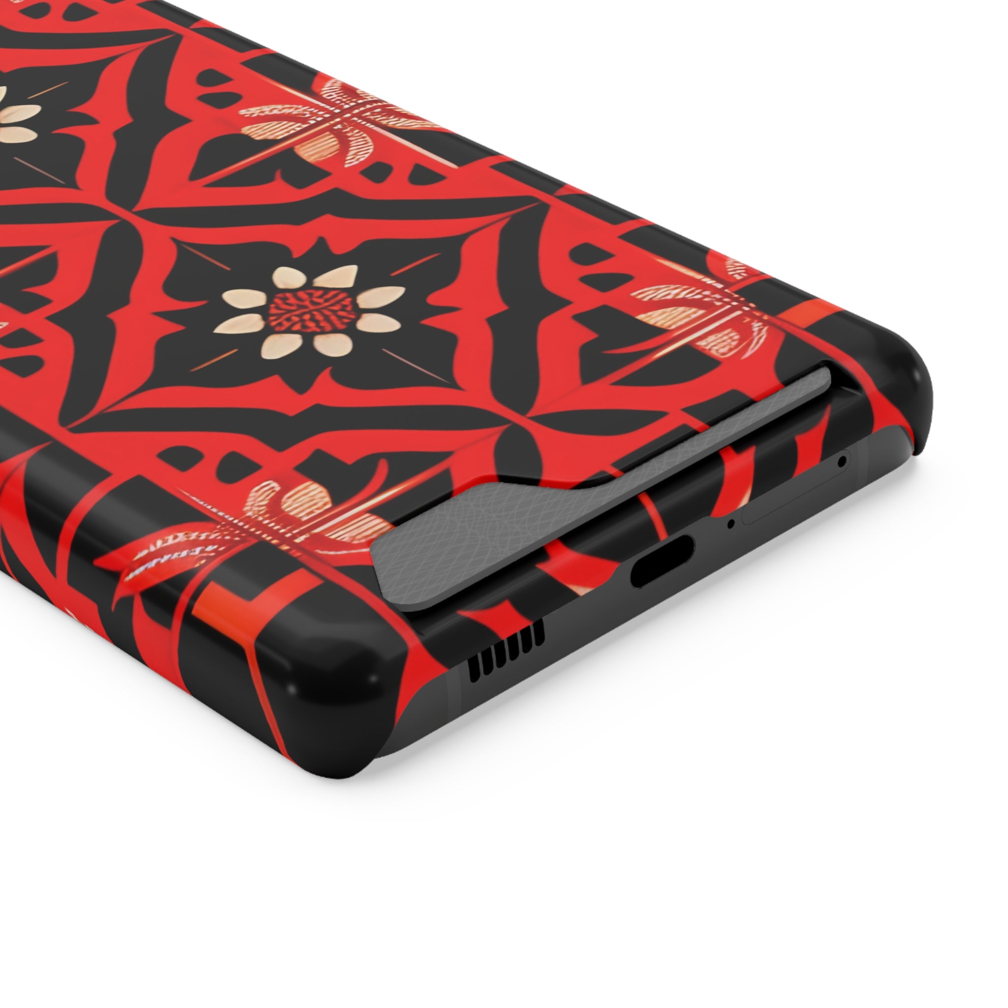 Phone Case With Card Holder ( Indonesian Style I801)