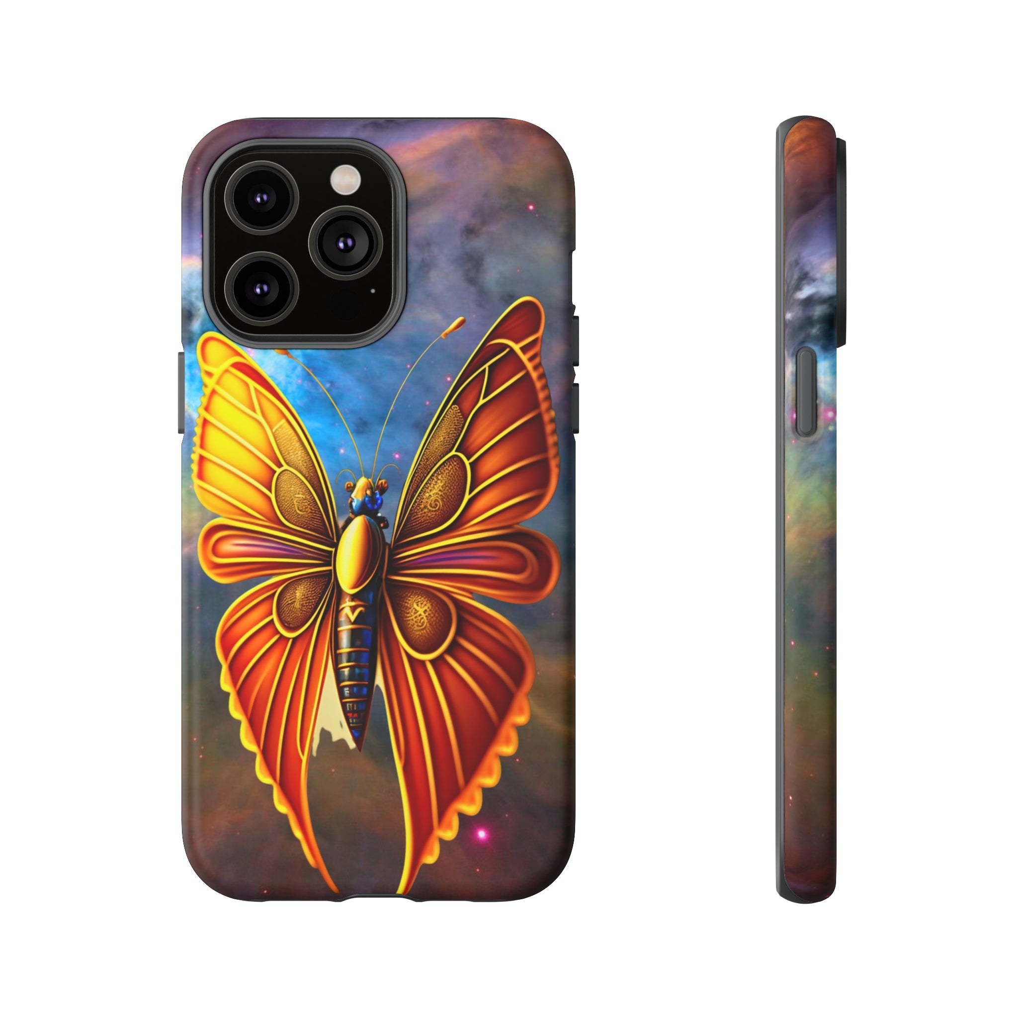 Butterfly on Space Tough Case