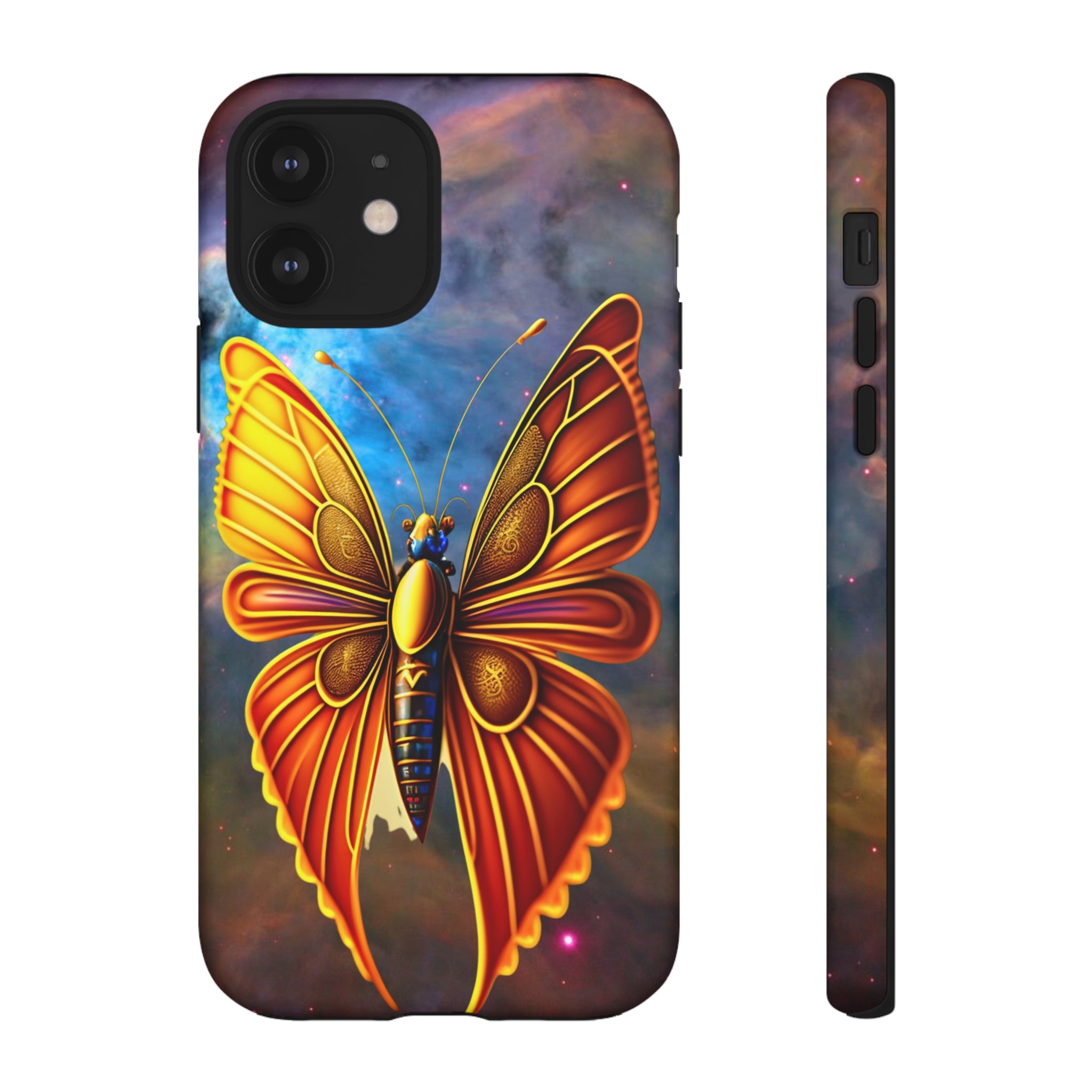 Butterfly on Space Tough Case