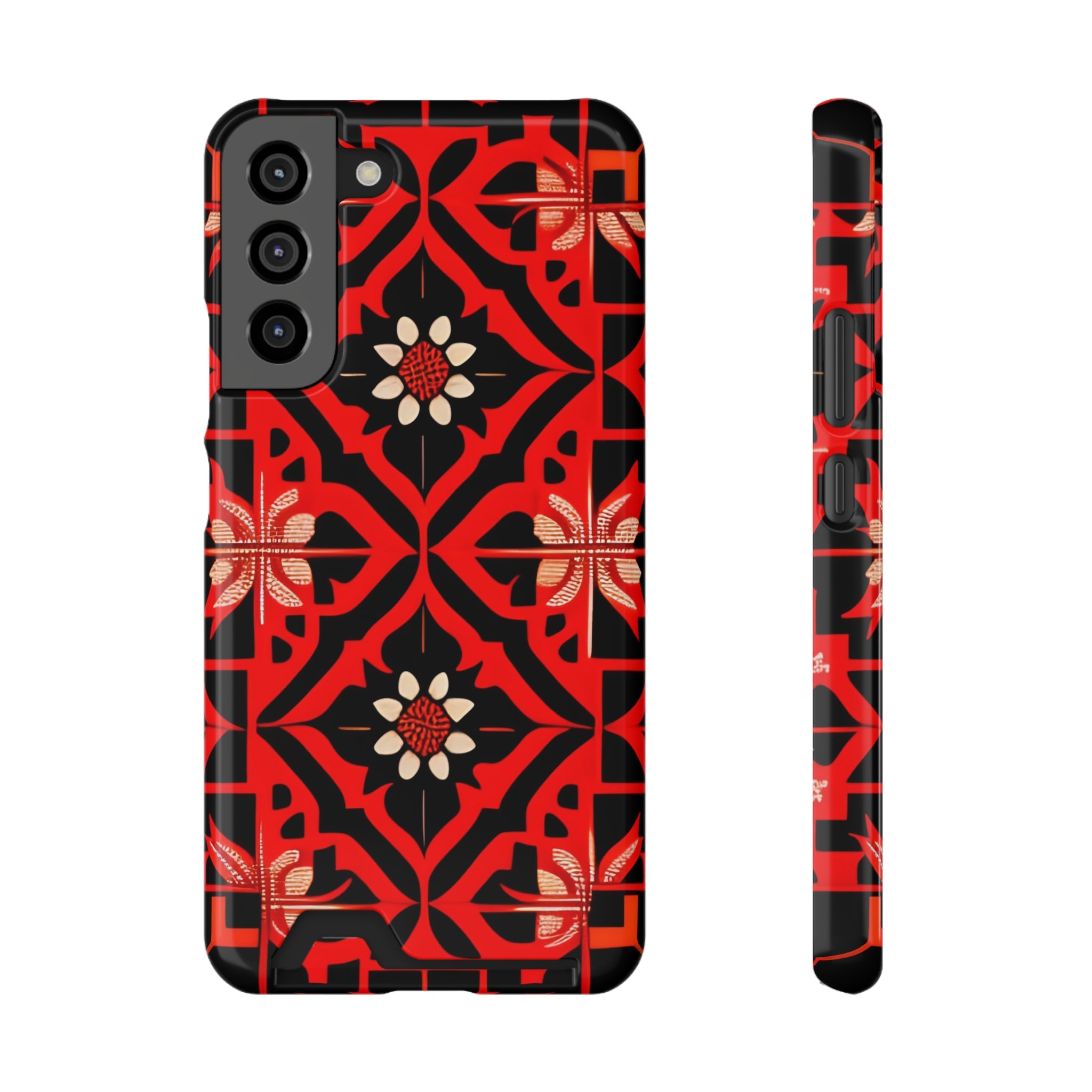 Phone Case With Card Holder ( Indonesian Style I801)