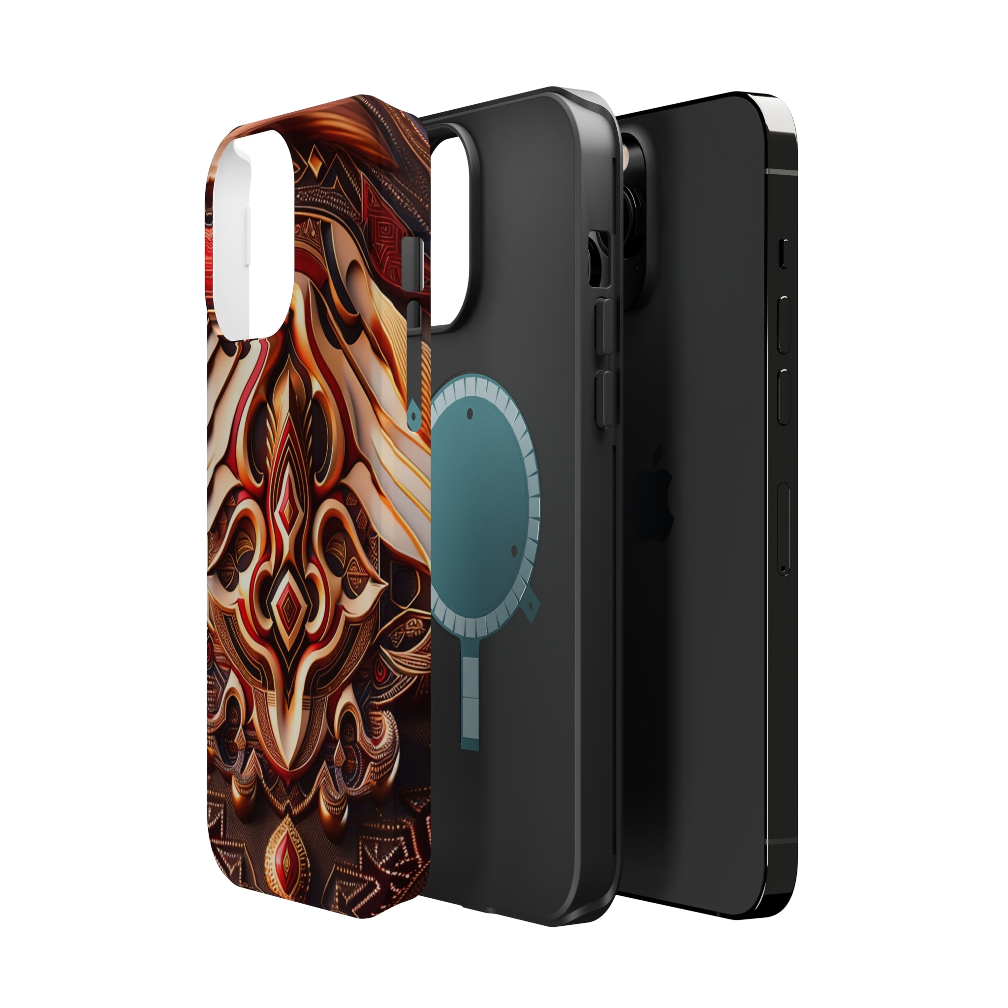 Desert  geometric shapes MagSafe Tough Cases (Arabic style)