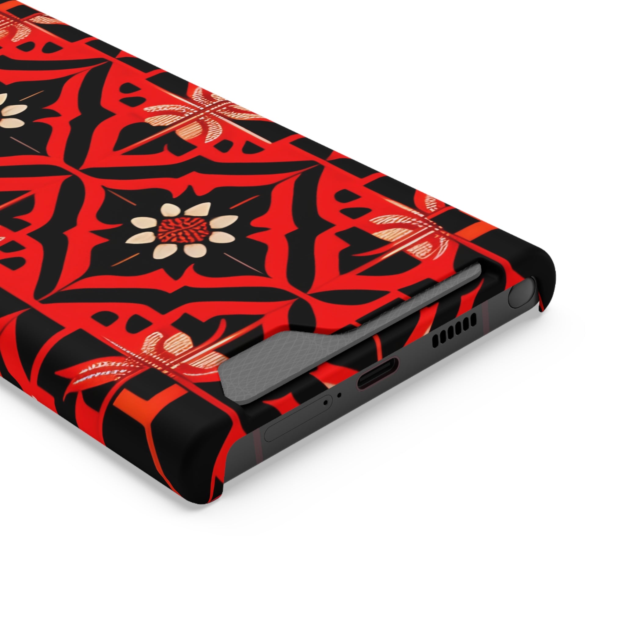 Phone Case With Card Holder ( Indonesian Style I801)