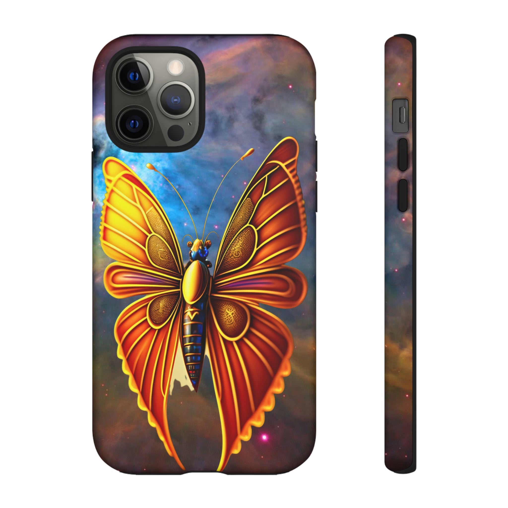 Butterfly on Space Tough Case