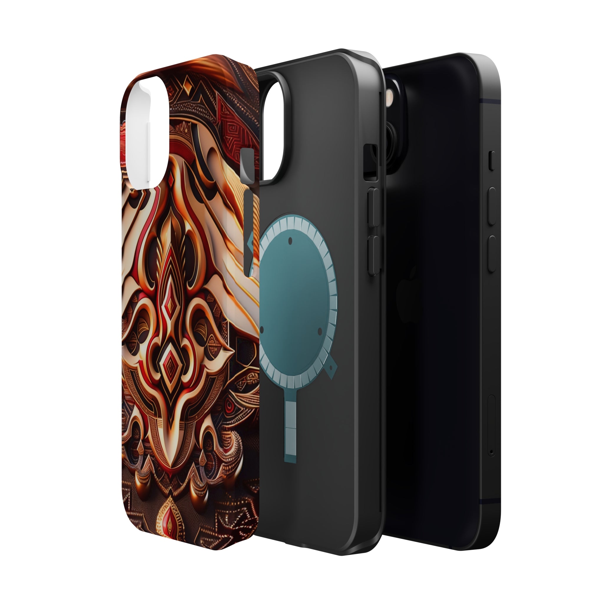 Desert  geometric shapes MagSafe Tough Cases (Arabic style)