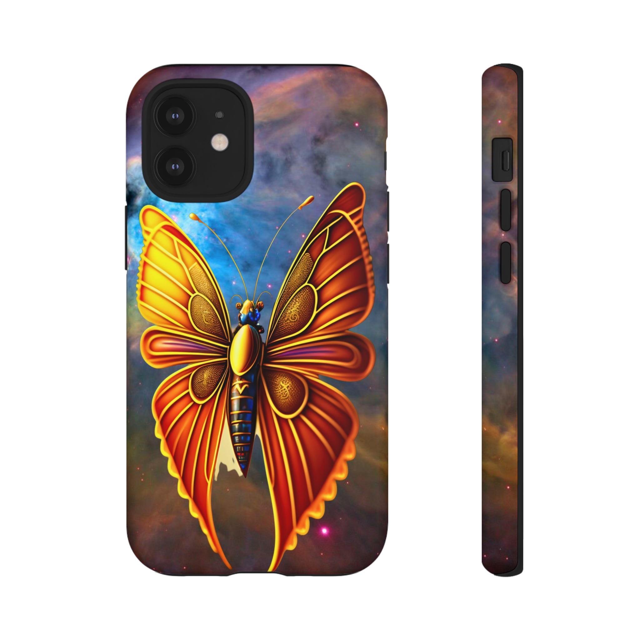 Butterfly on Space Tough Case