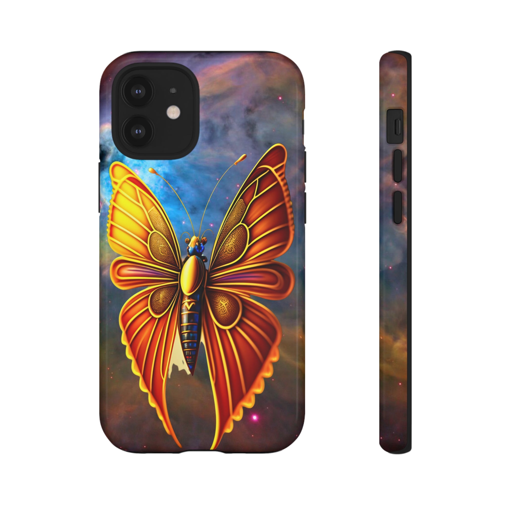 Butterfly on Space Tough Case