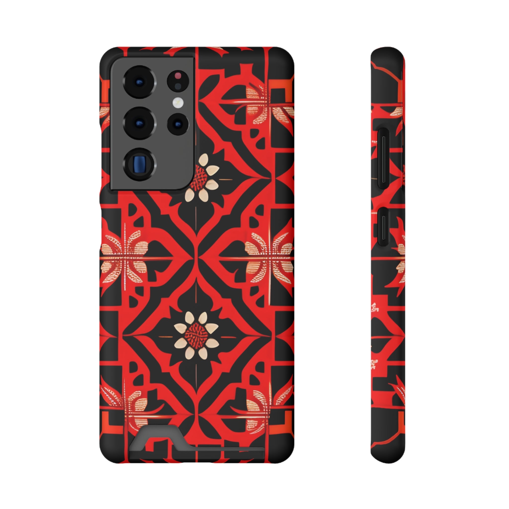 Phone Case With Card Holder ( Indonesian Style I801)