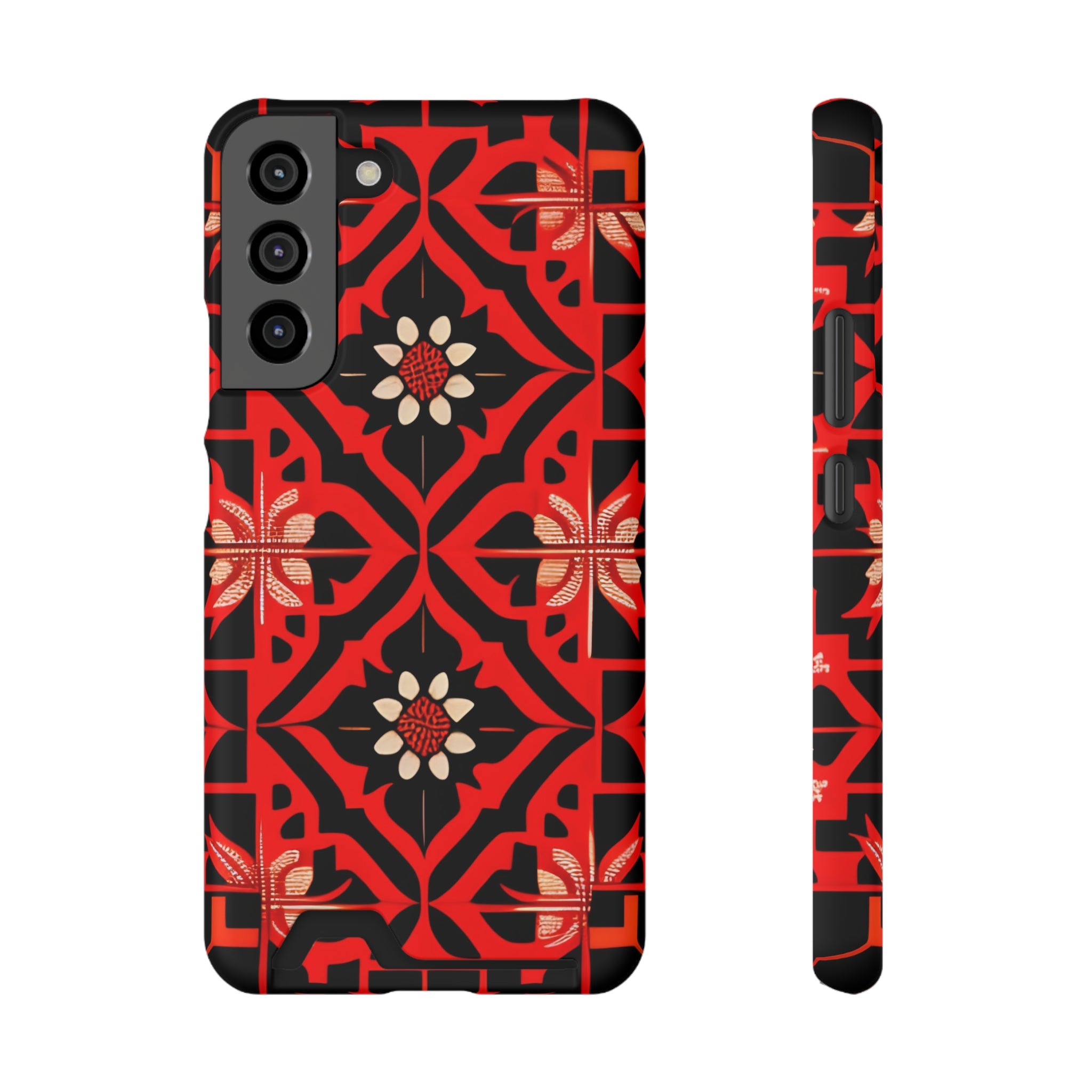 Phone Case With Card Holder ( Indonesian Style I801)