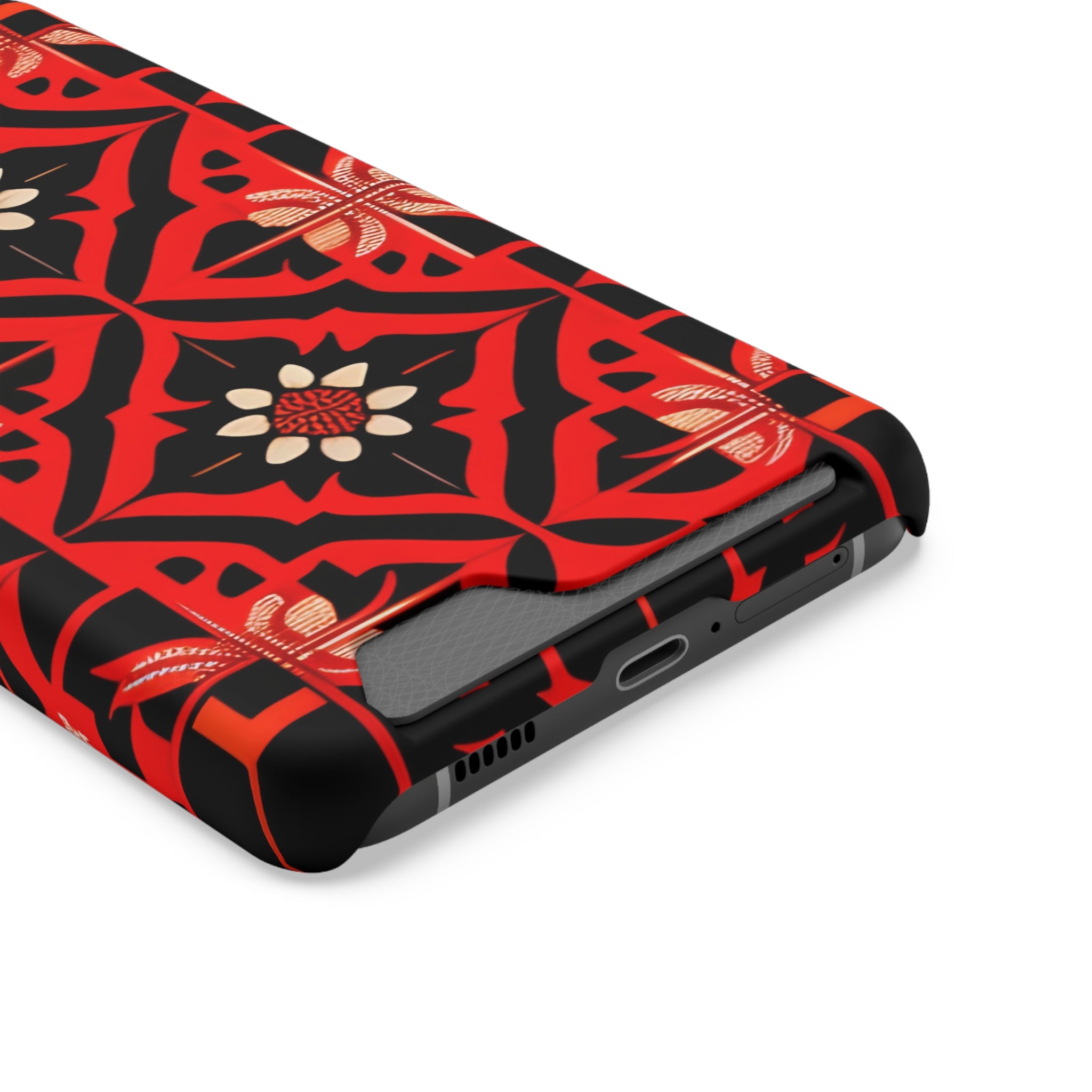 Phone Case With Card Holder ( Indonesian Style I801)