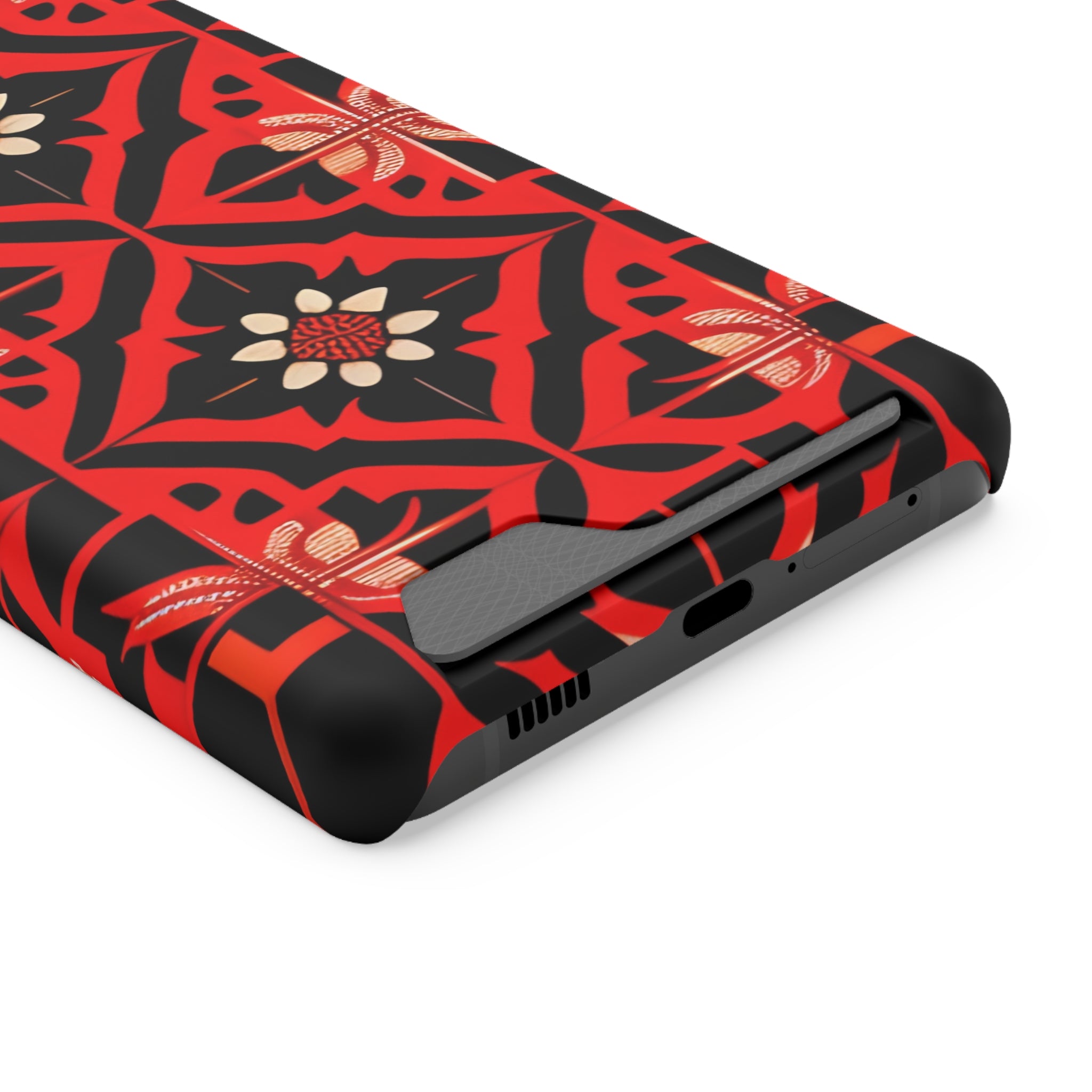 Phone Case With Card Holder ( Indonesian Style I801)