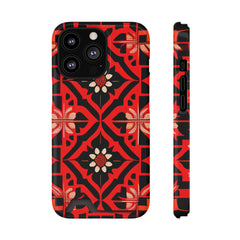 Phone Case With Card Holder ( Indonesian Style I801)