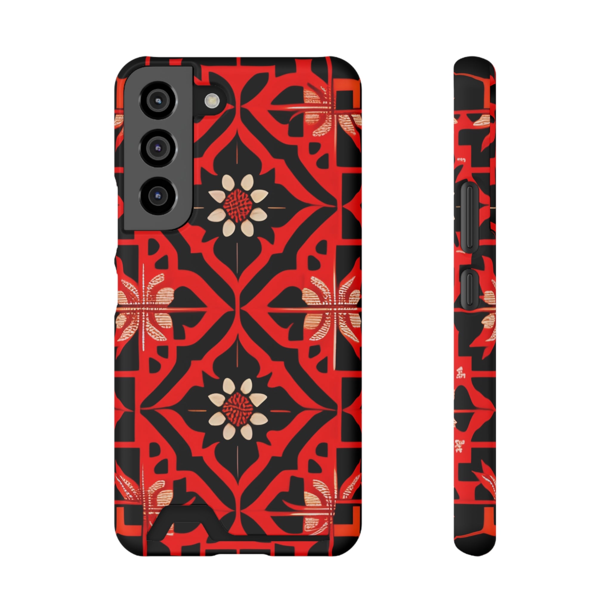 Phone Case With Card Holder ( Indonesian Style I801)