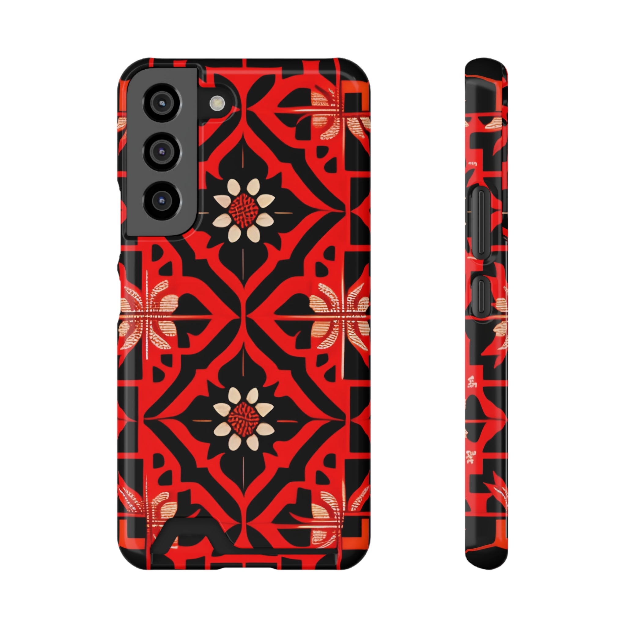 Phone Case With Card Holder ( Indonesian Style I801)