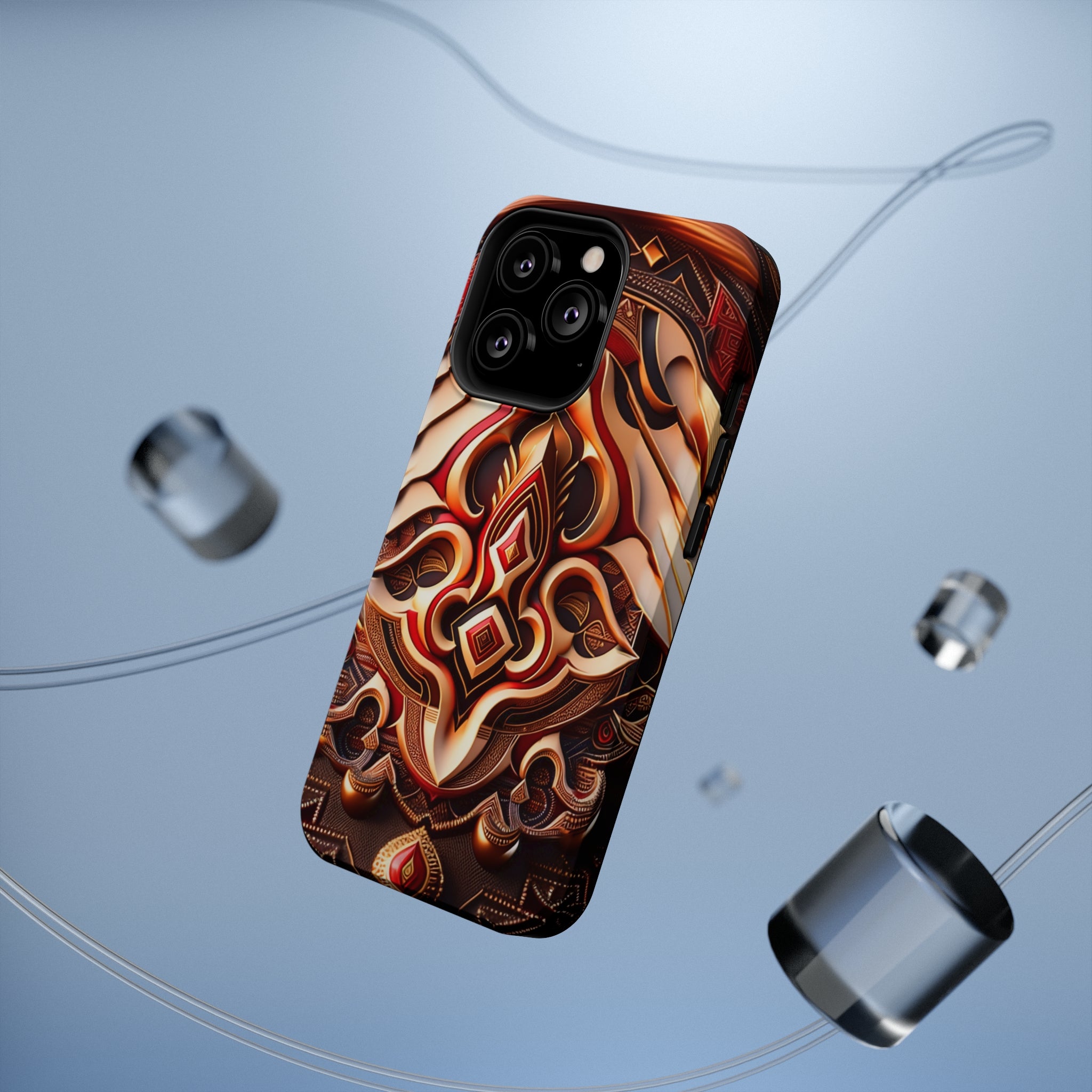 Desert  geometric shapes MagSafe Tough Cases (Arabic style)