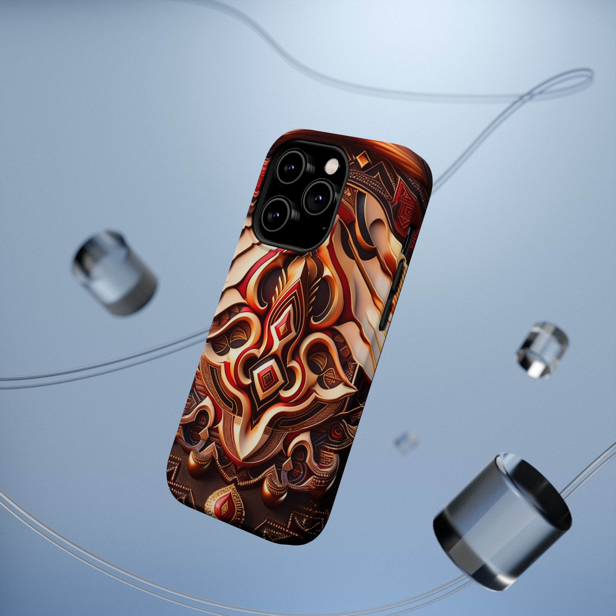 Desert  geometric shapes MagSafe Tough Cases (Arabic style)