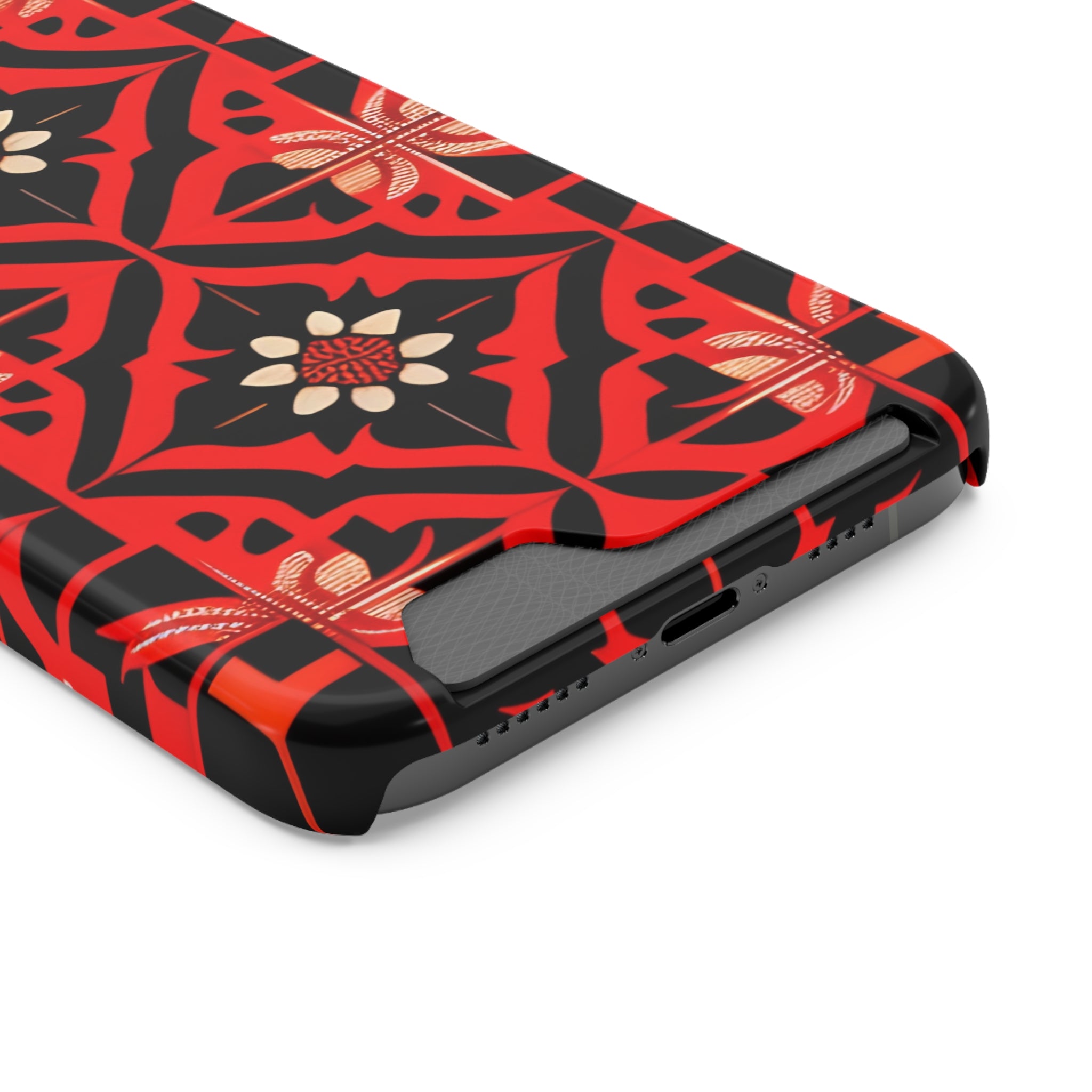Phone Case With Card Holder ( Indonesian Style I801)