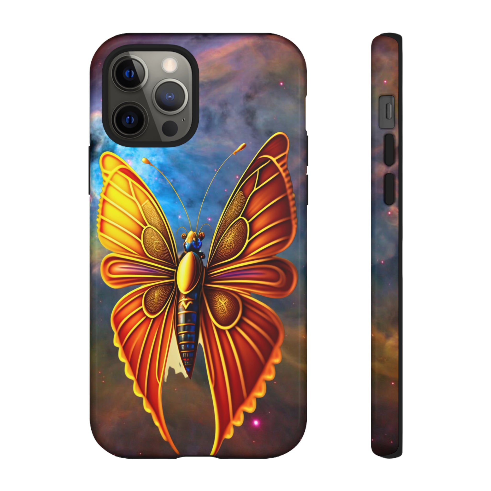 Butterfly on Space Tough Case