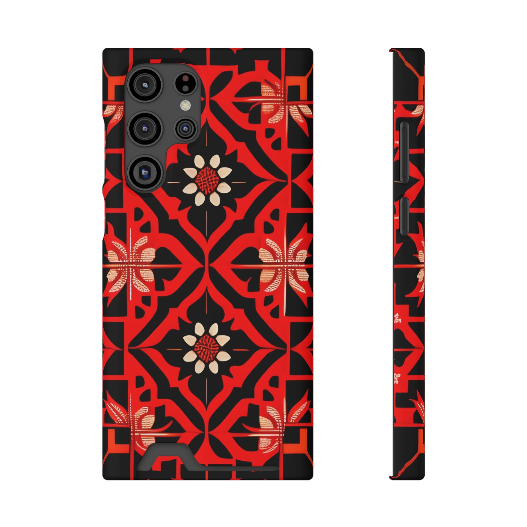 Phone Case With Card Holder ( Indonesian Style I801)