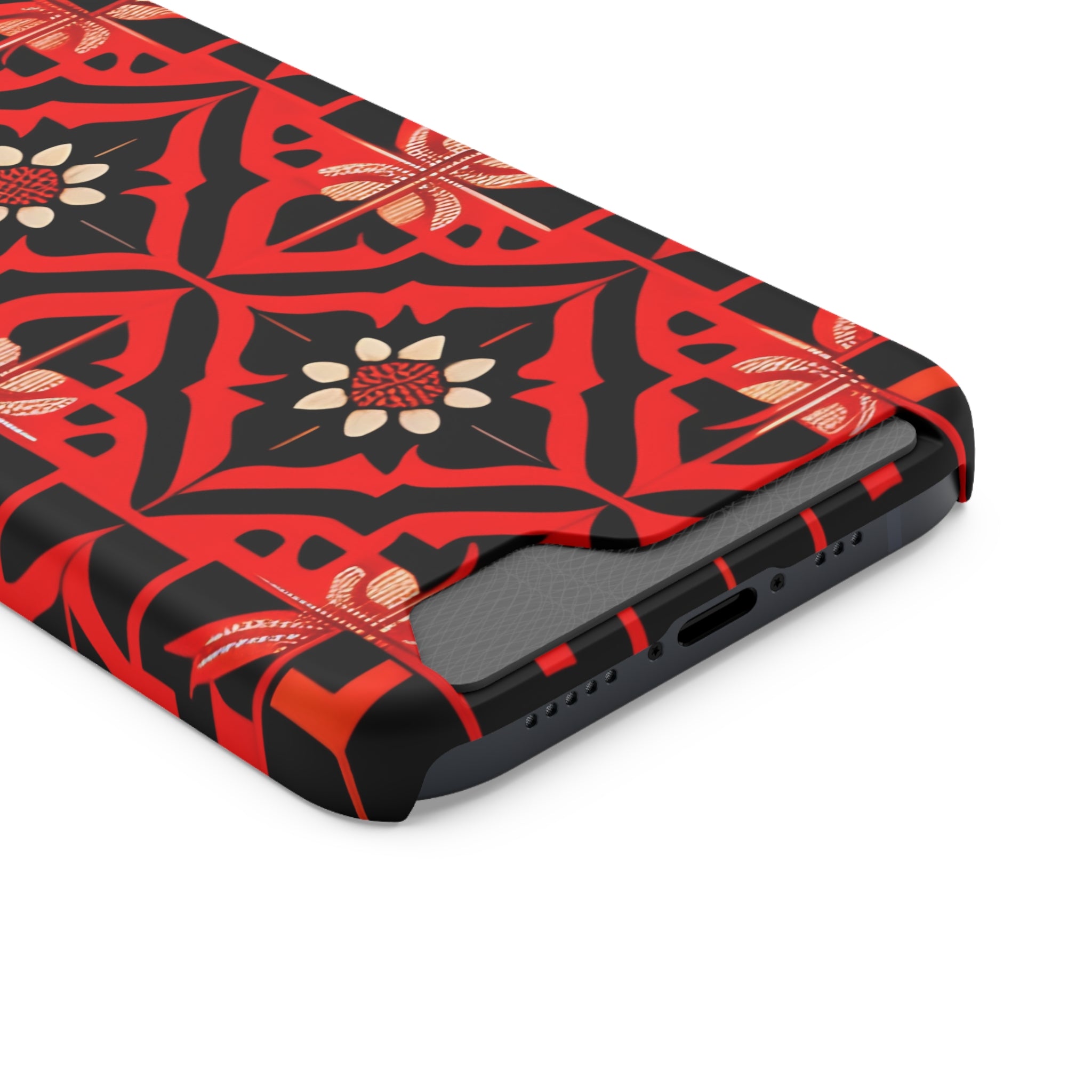 Phone Case With Card Holder ( Indonesian Style I801)