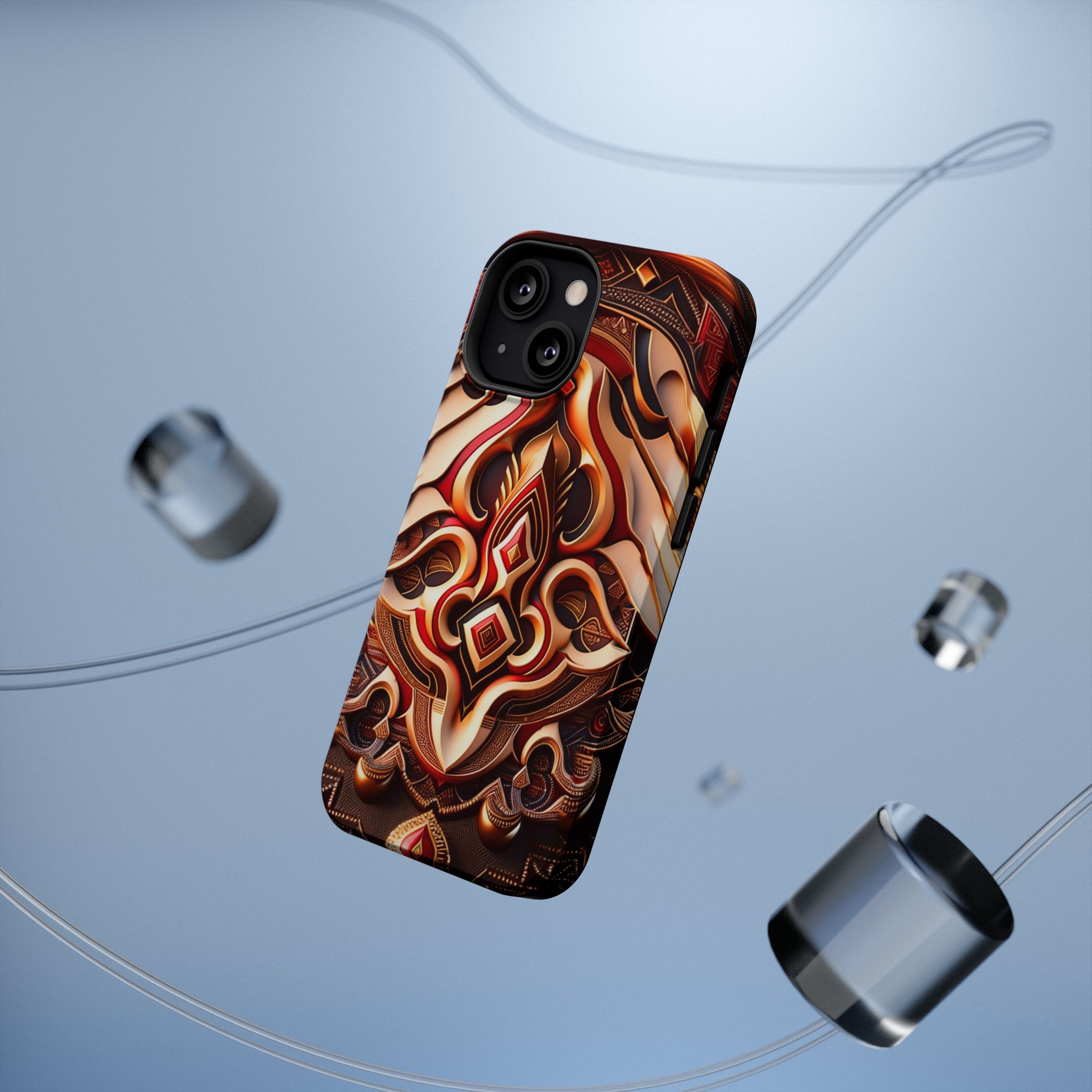 Desert  geometric shapes MagSafe Tough Cases (Arabic style)