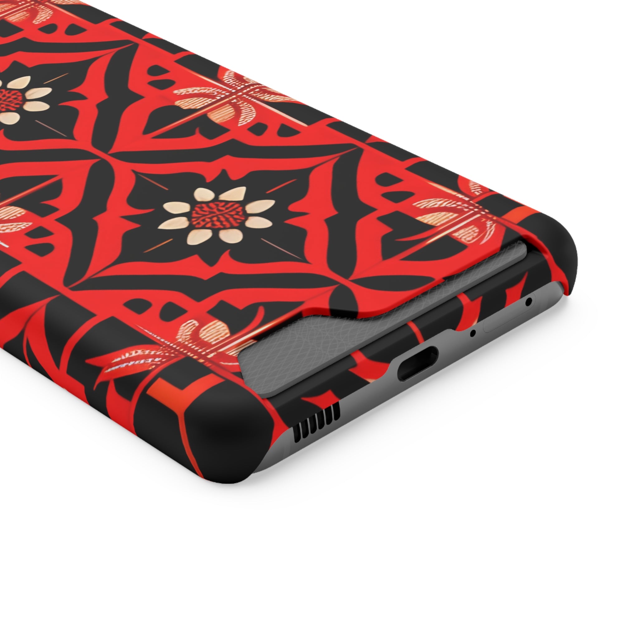 Phone Case With Card Holder ( Indonesian Style I801)