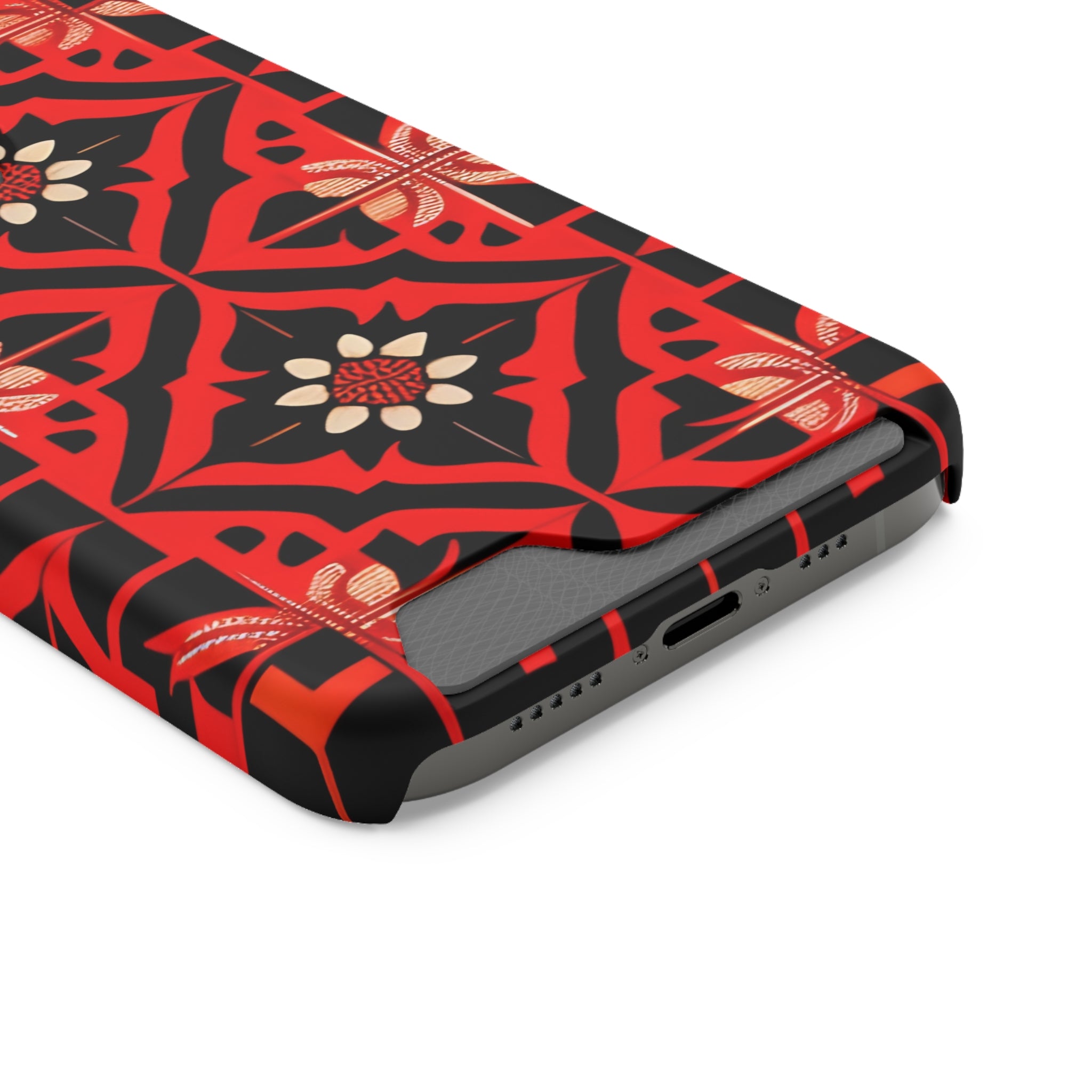 Phone Case With Card Holder ( Indonesian Style I801)